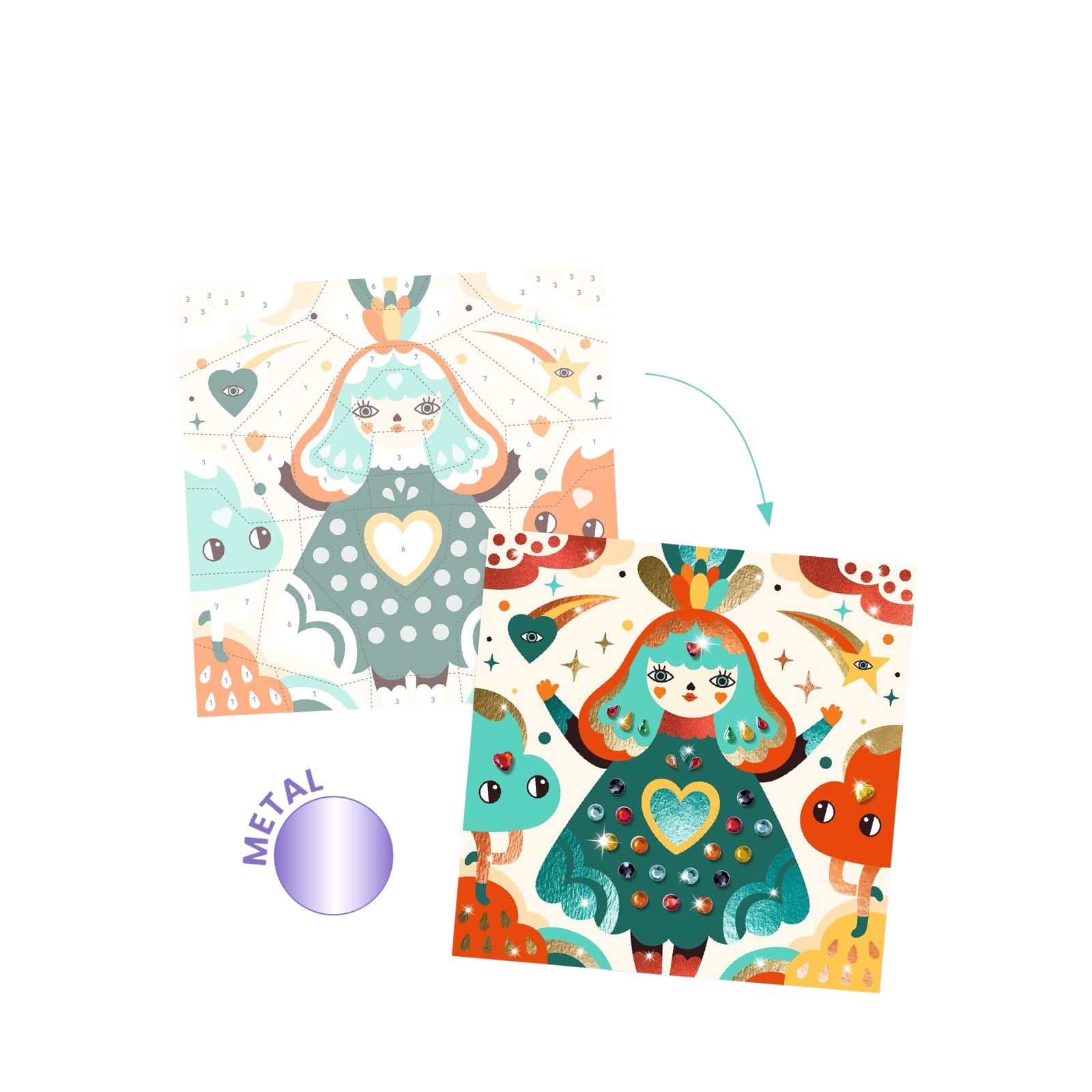 Foil Paper Craft Set - Harmony