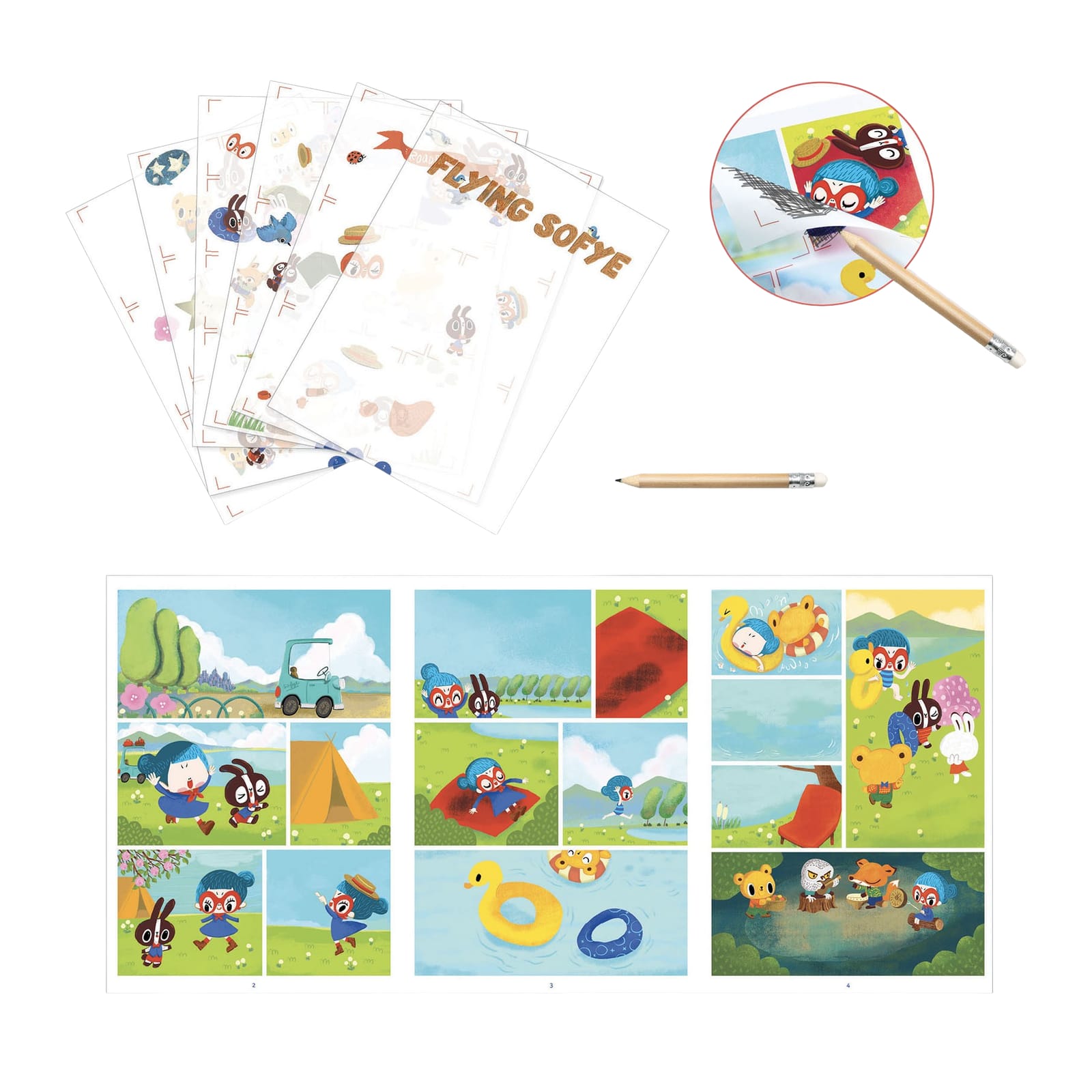 Decal Craft Set - Flying Sofia