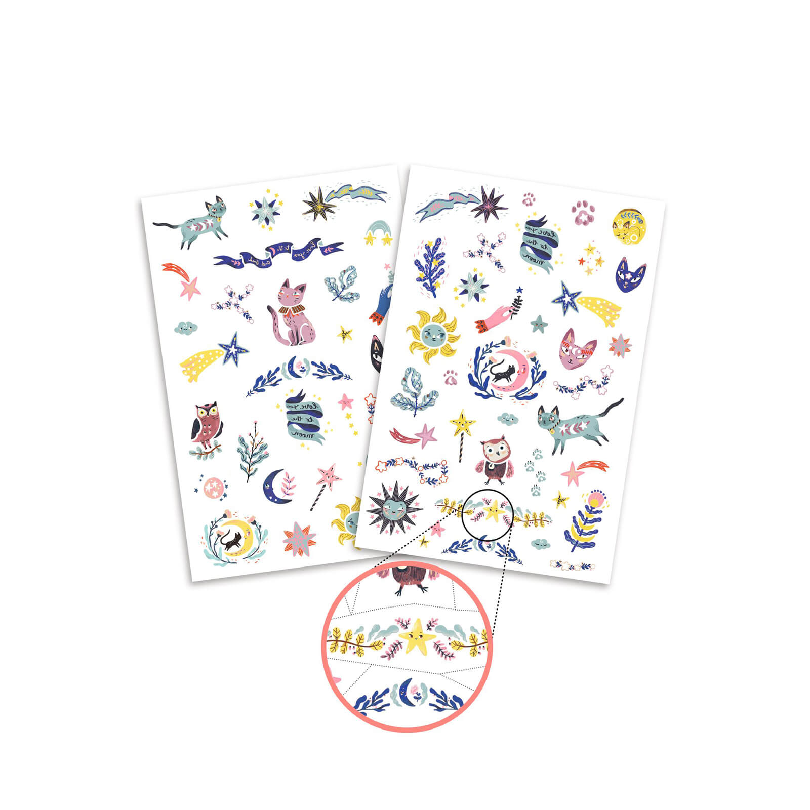 50 Temporary Tattoos - Sweet Dreams