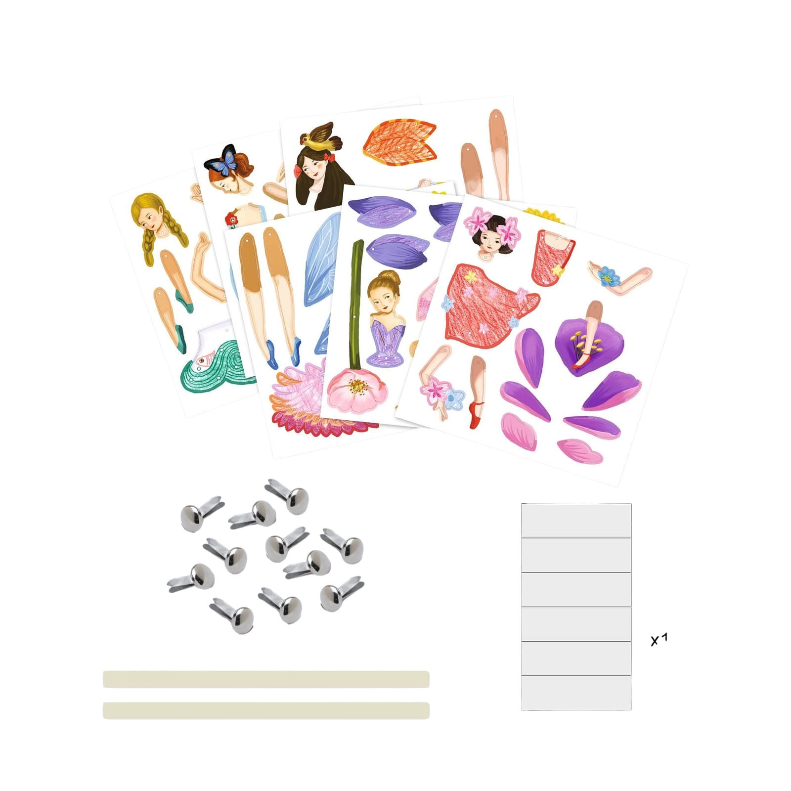 Create Puppets Craft Set - Fairies