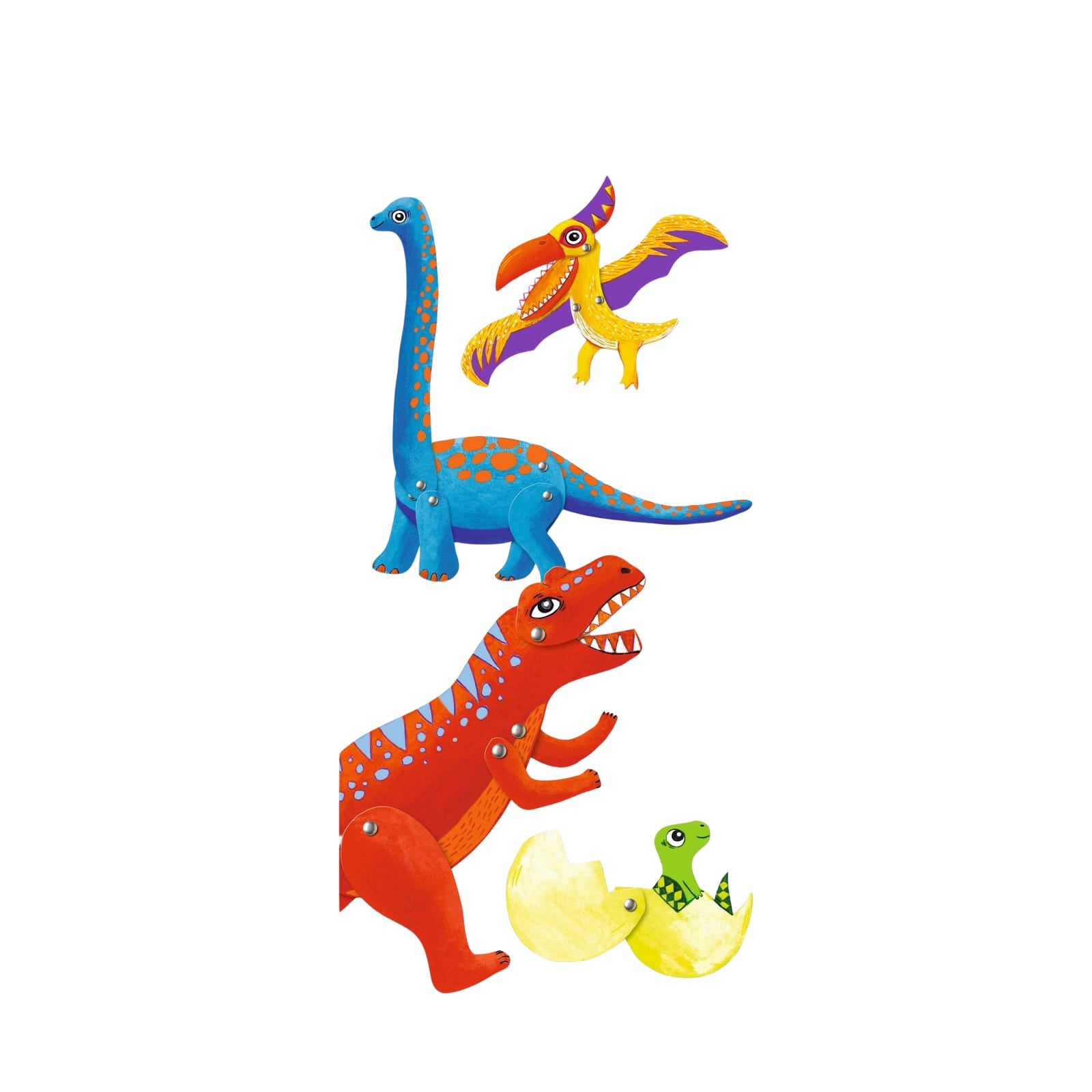Create Puppets Craft Set - Dinos