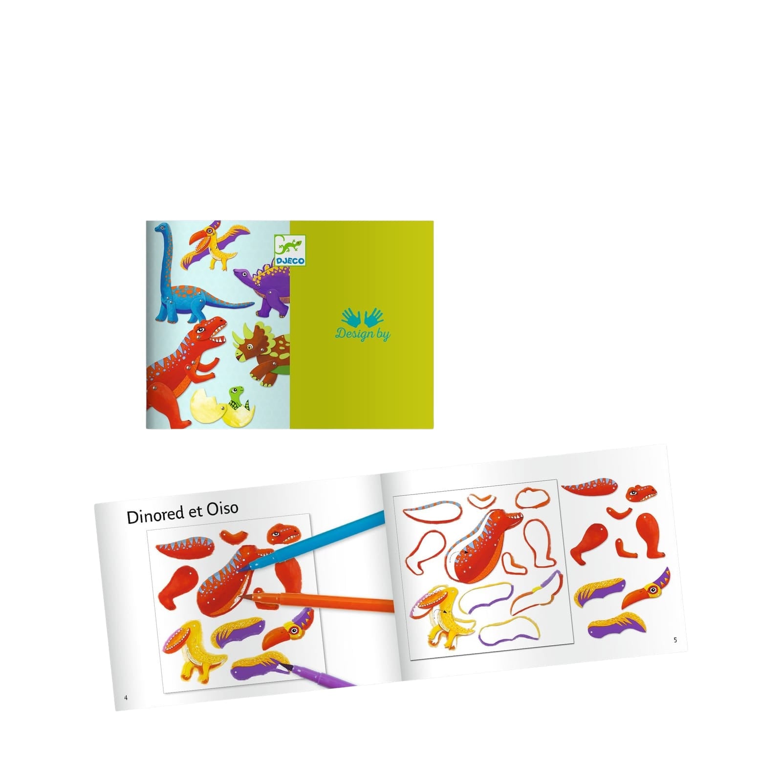 Create Puppets Craft Set - Dinos