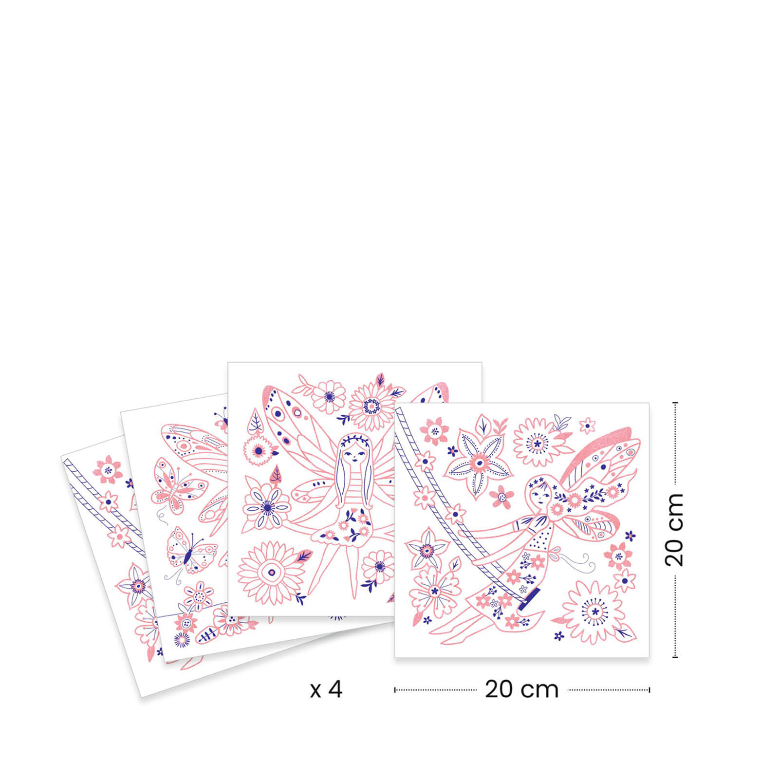 Shiny Colouring Craft Set - Little Wings