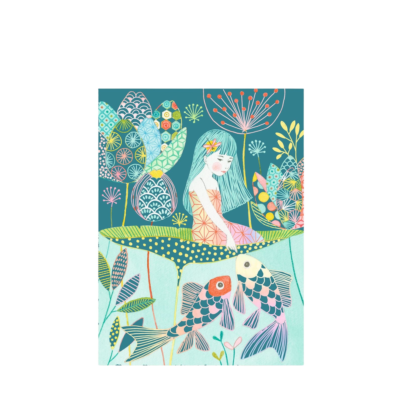 Colour Scratch Boards - Fairy Pond