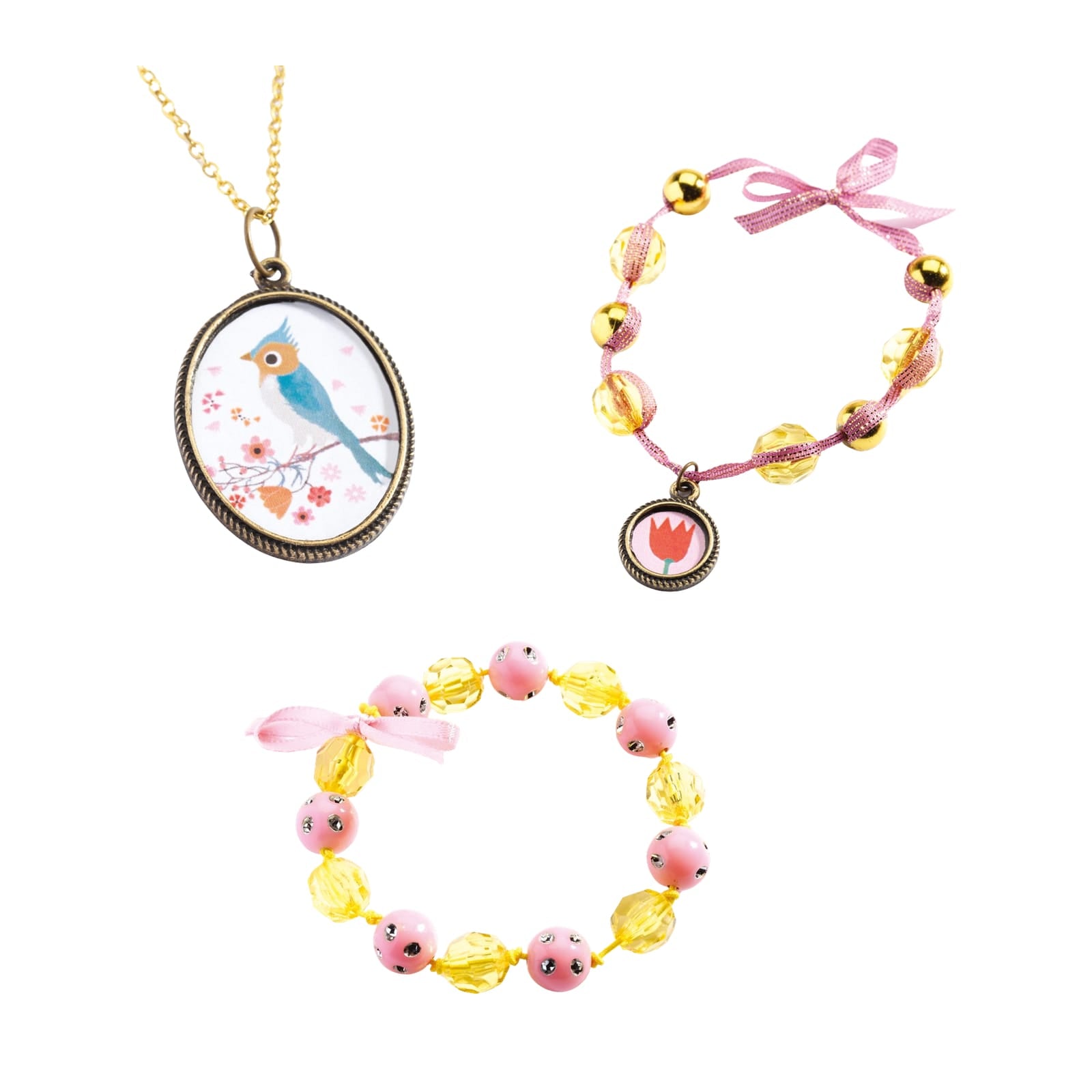 Jewellery Craft Set - Beads and Flowers