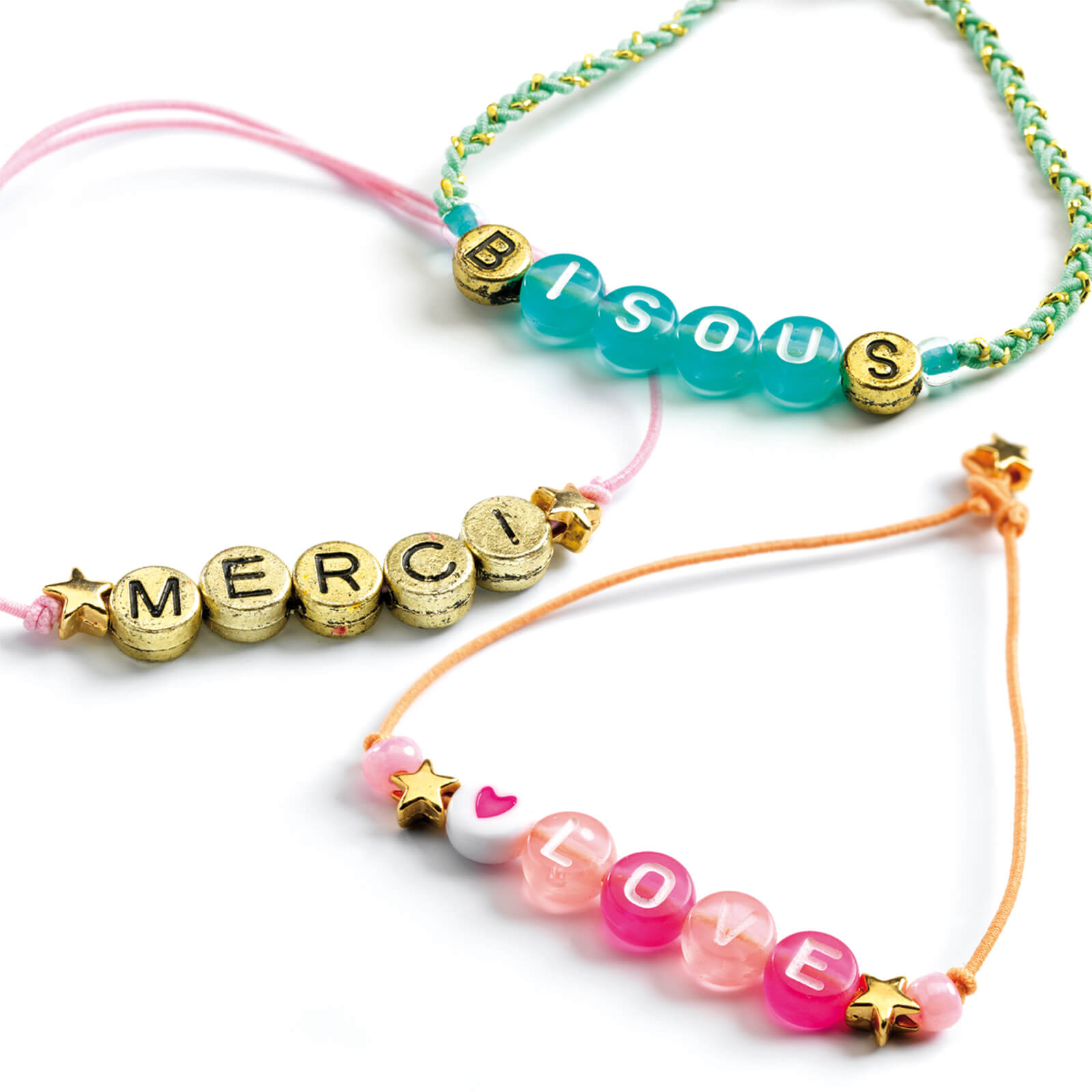 Jewellery Craft Set - Alphabet Beads Bracelets
