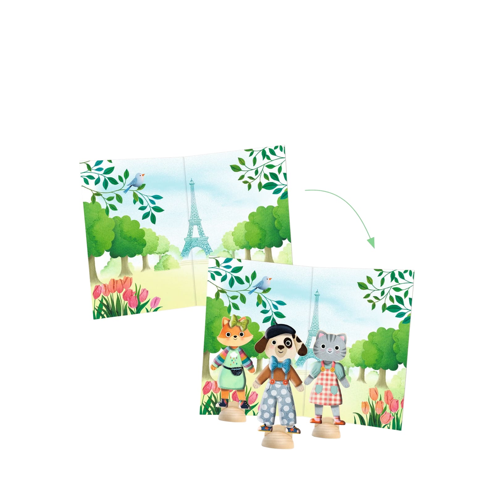 Collage Craft Set - Hello Paris