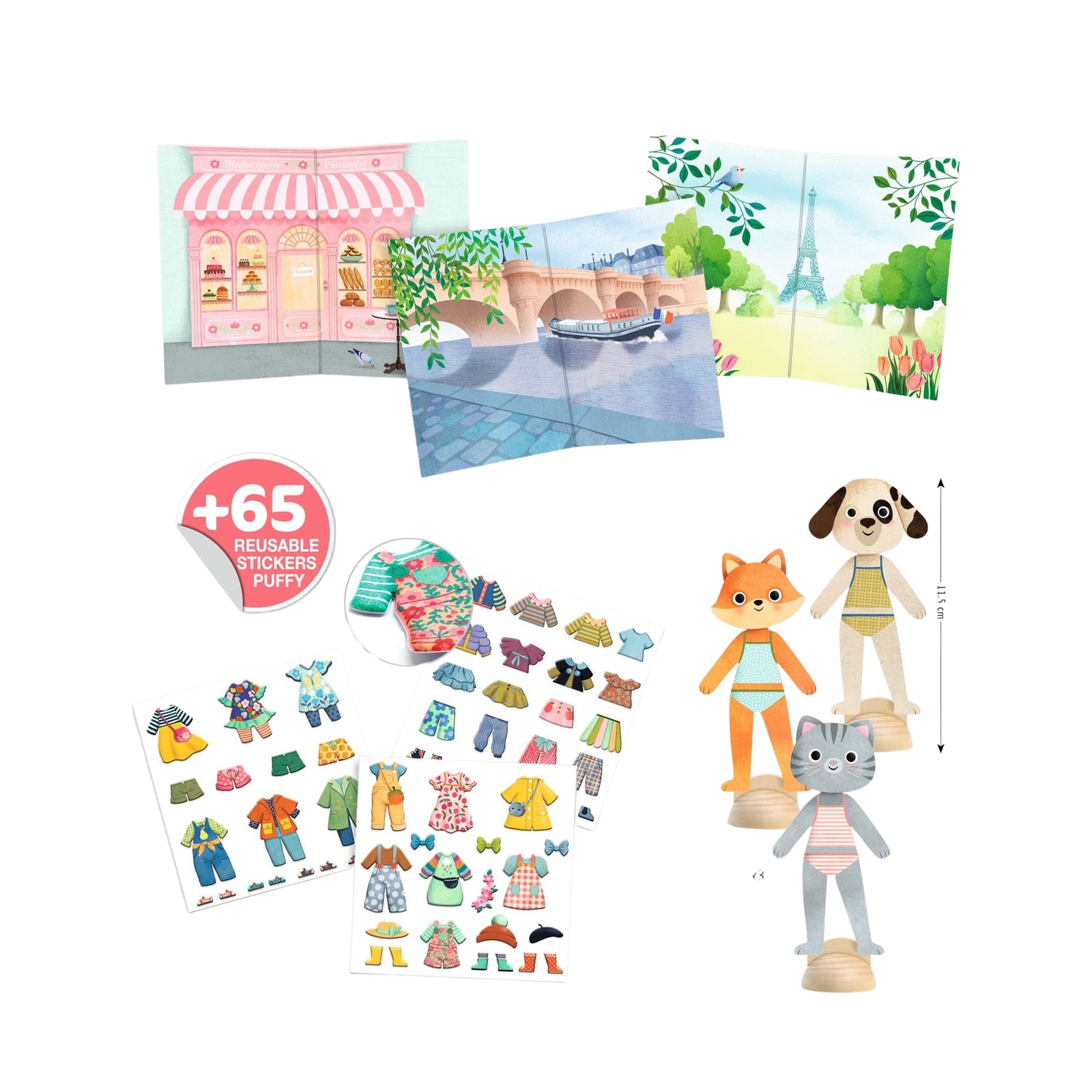 Collage Craft Set - Hello Paris