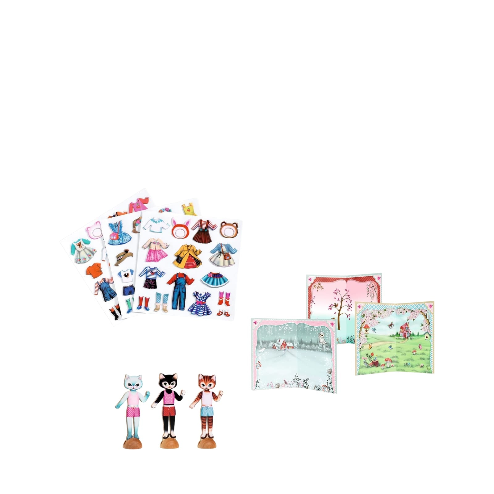 Collage Craft Set - Little Wardrobe