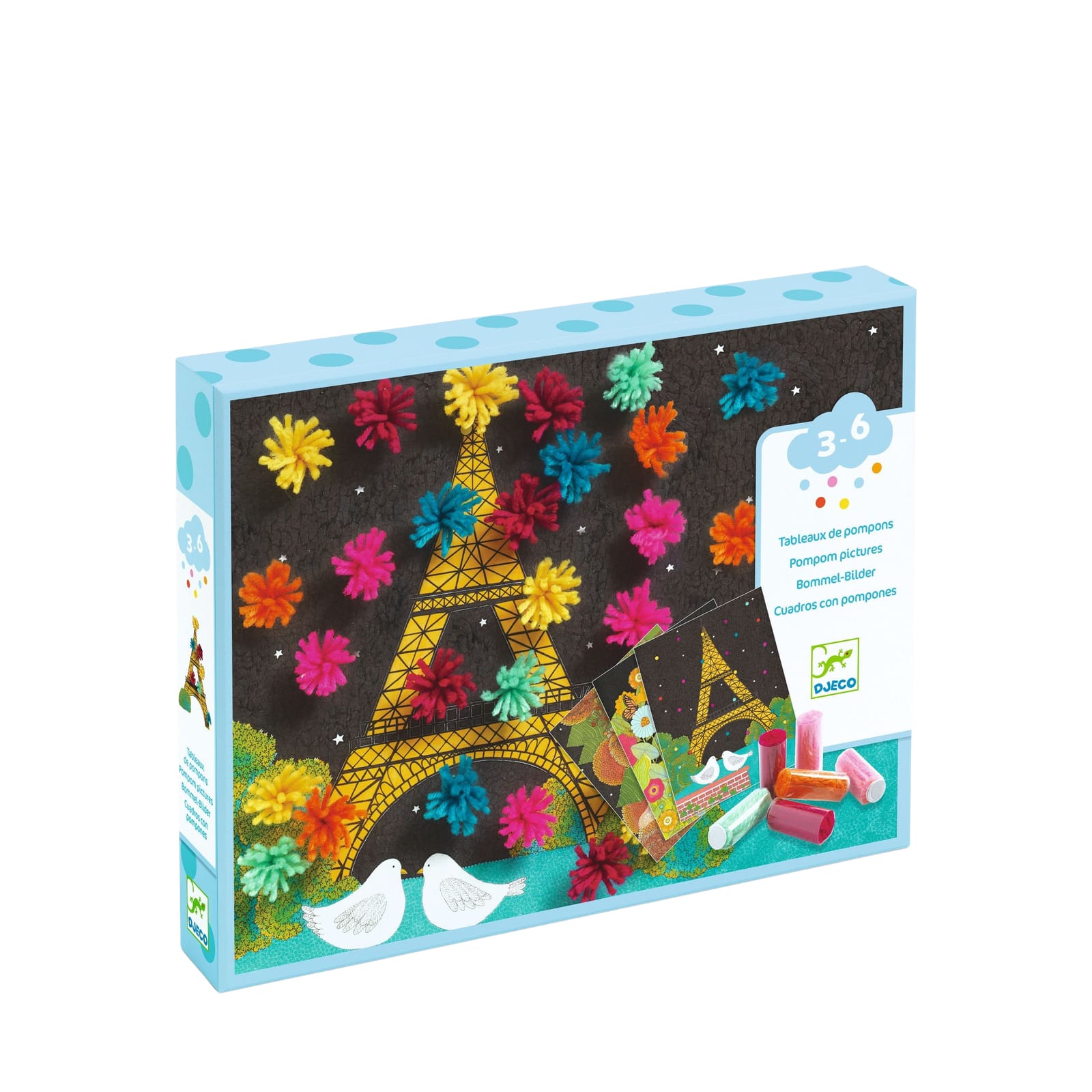 Collage Craft Set - Pompon Explosion