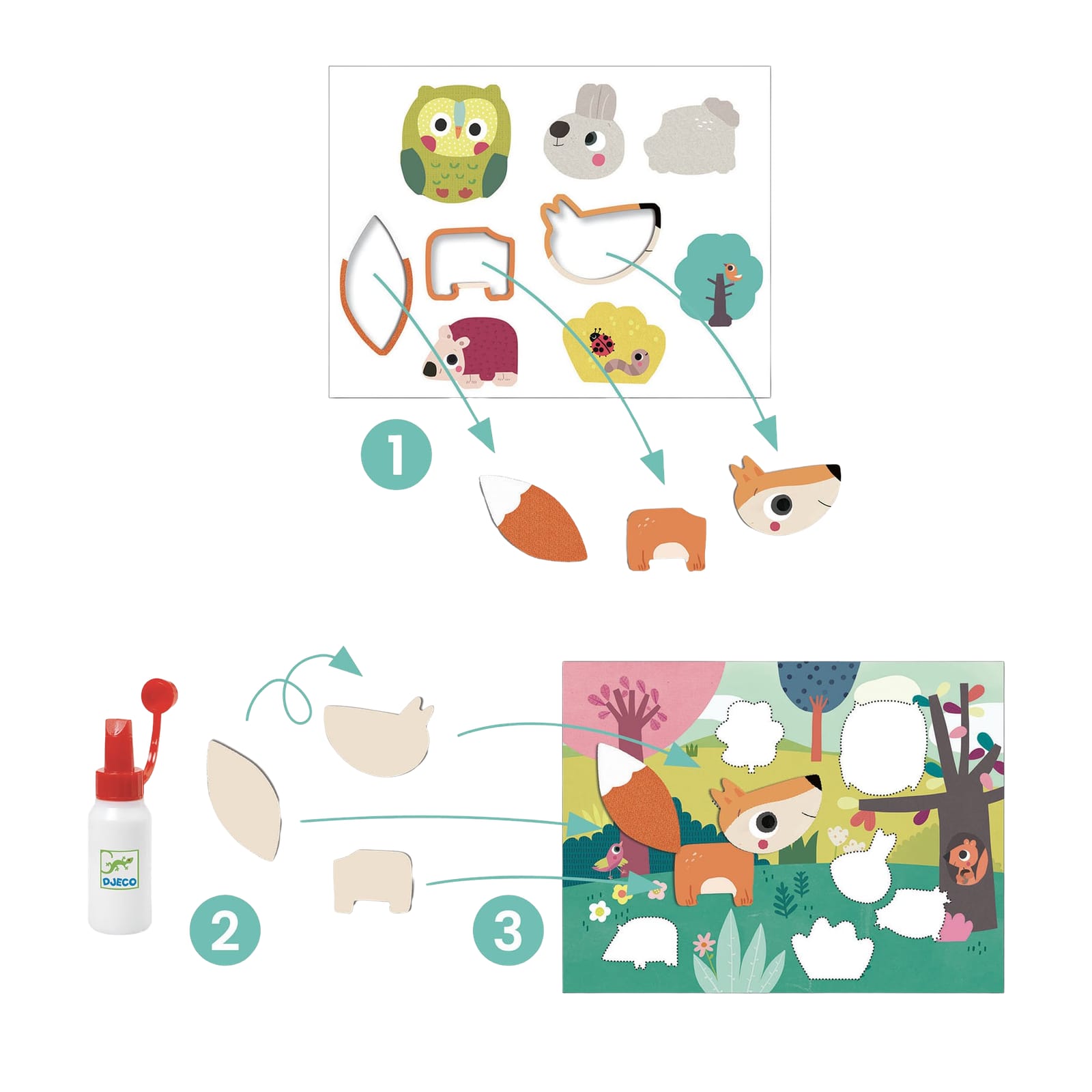 Collage Craft Set - My First Collages