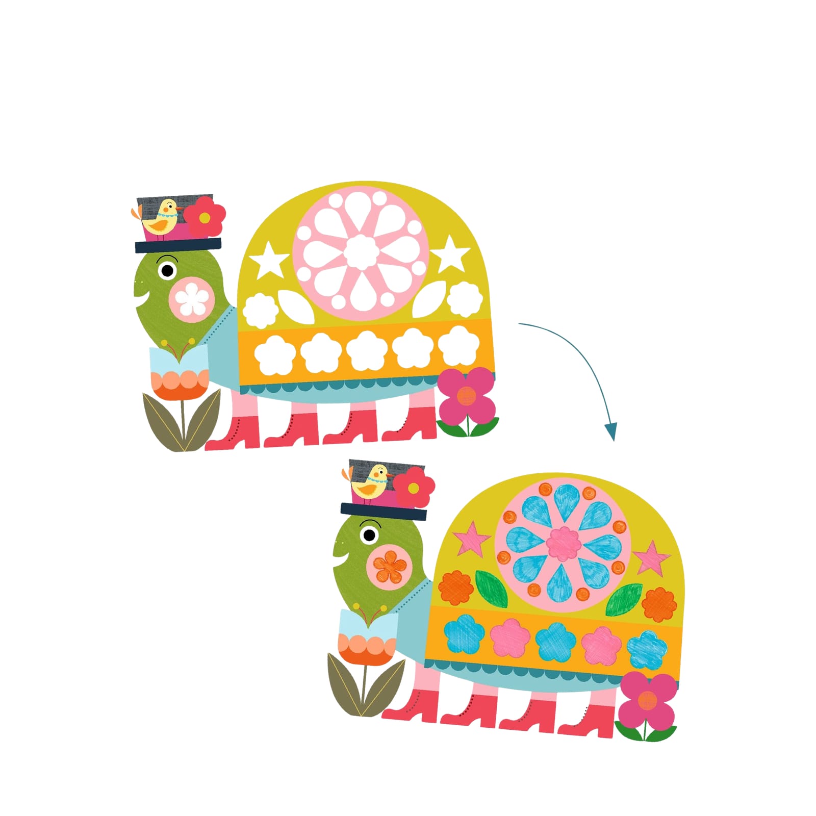 Stencil Craft Set - Neat But Fun