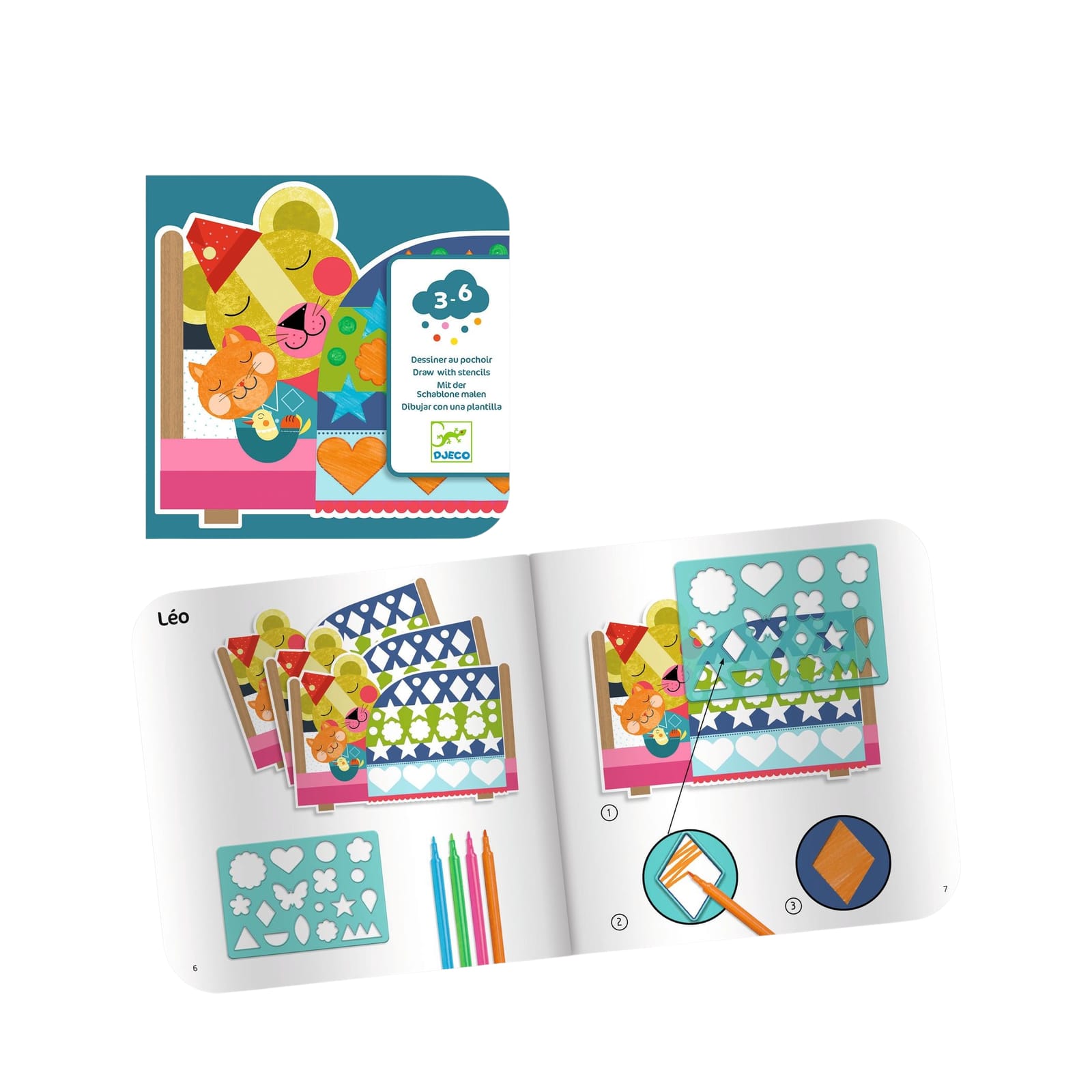 Stencil Craft Set - Neat But Fun