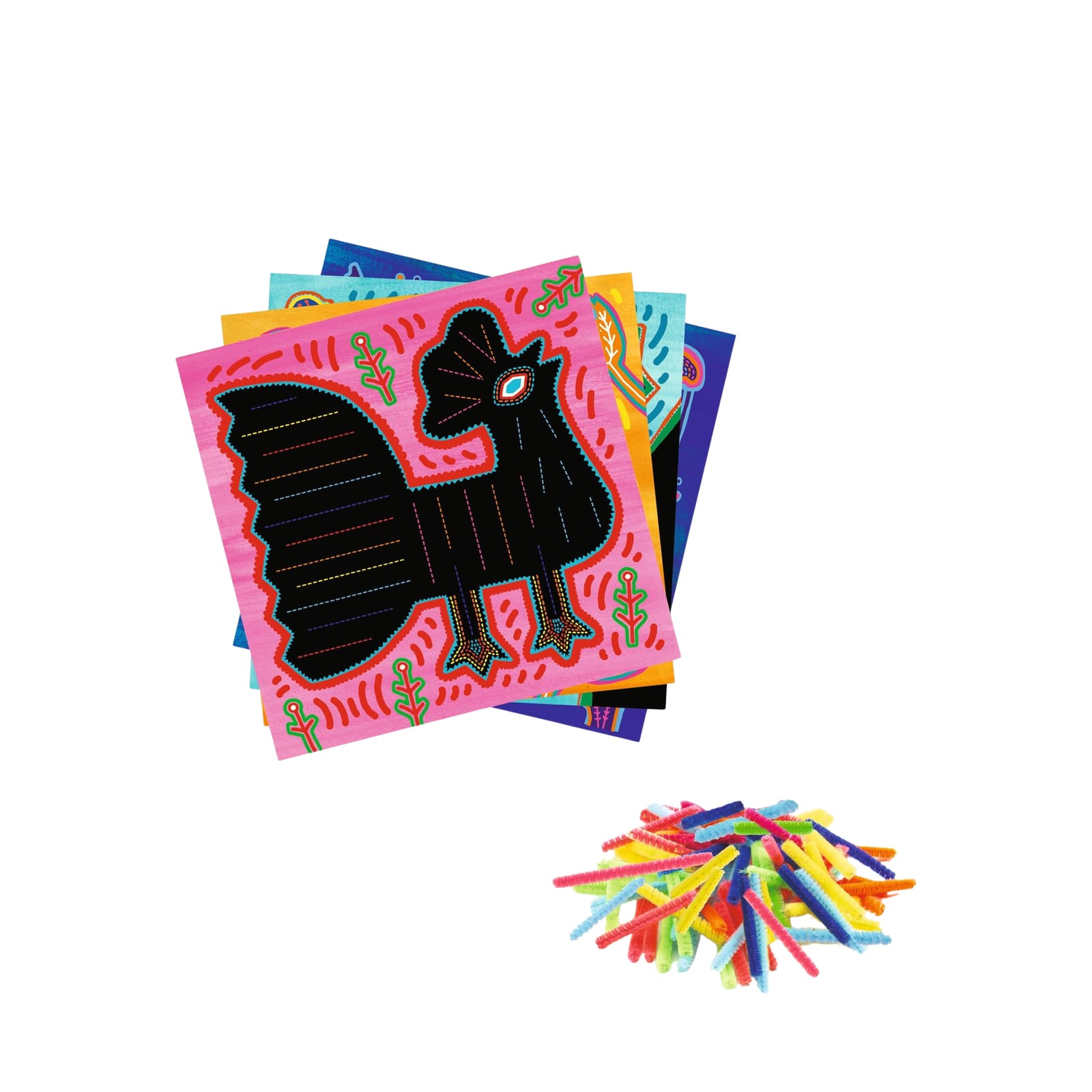Pipe Cleaner Craft Set - Soft Animals