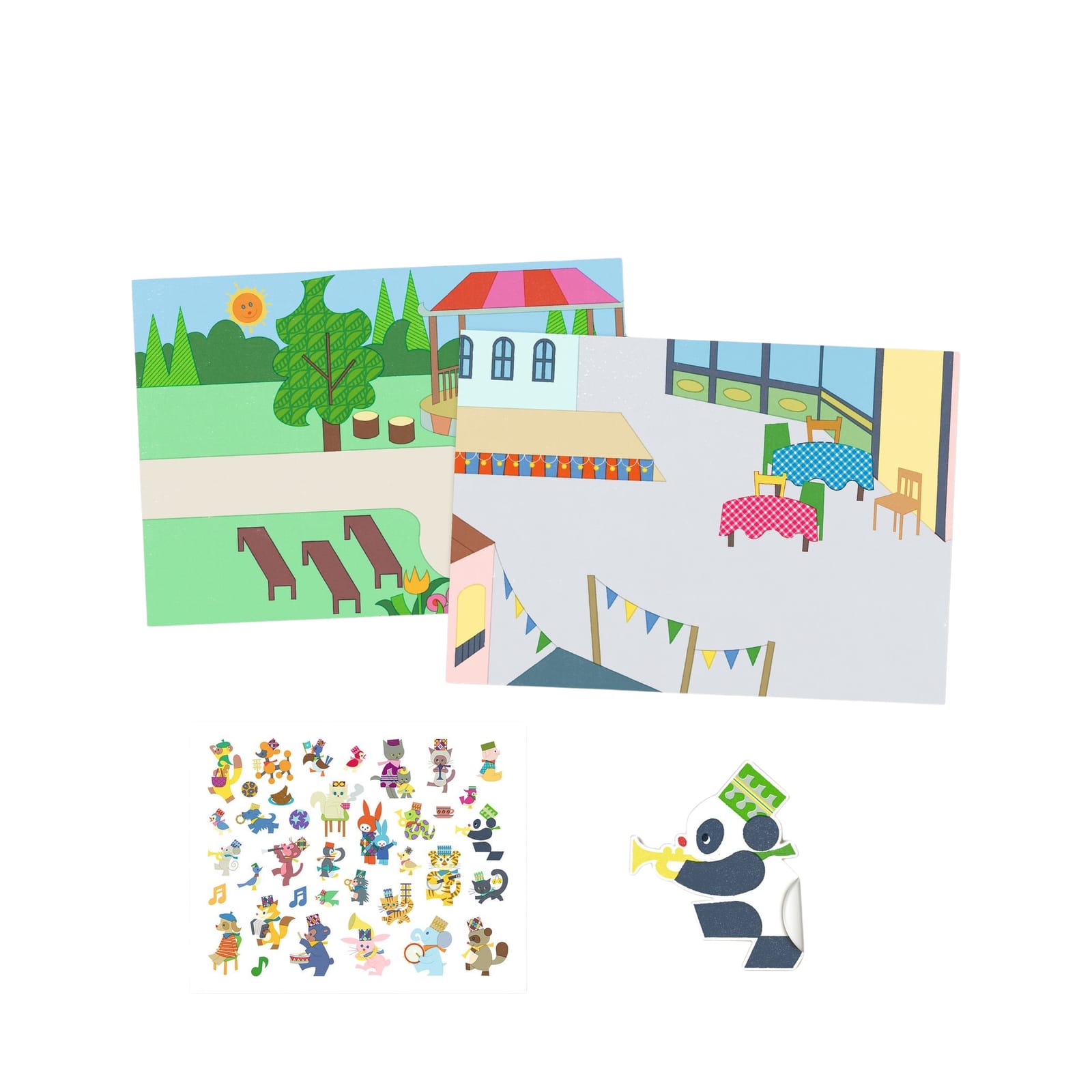 Repositionable Stickers Board - Fanfare