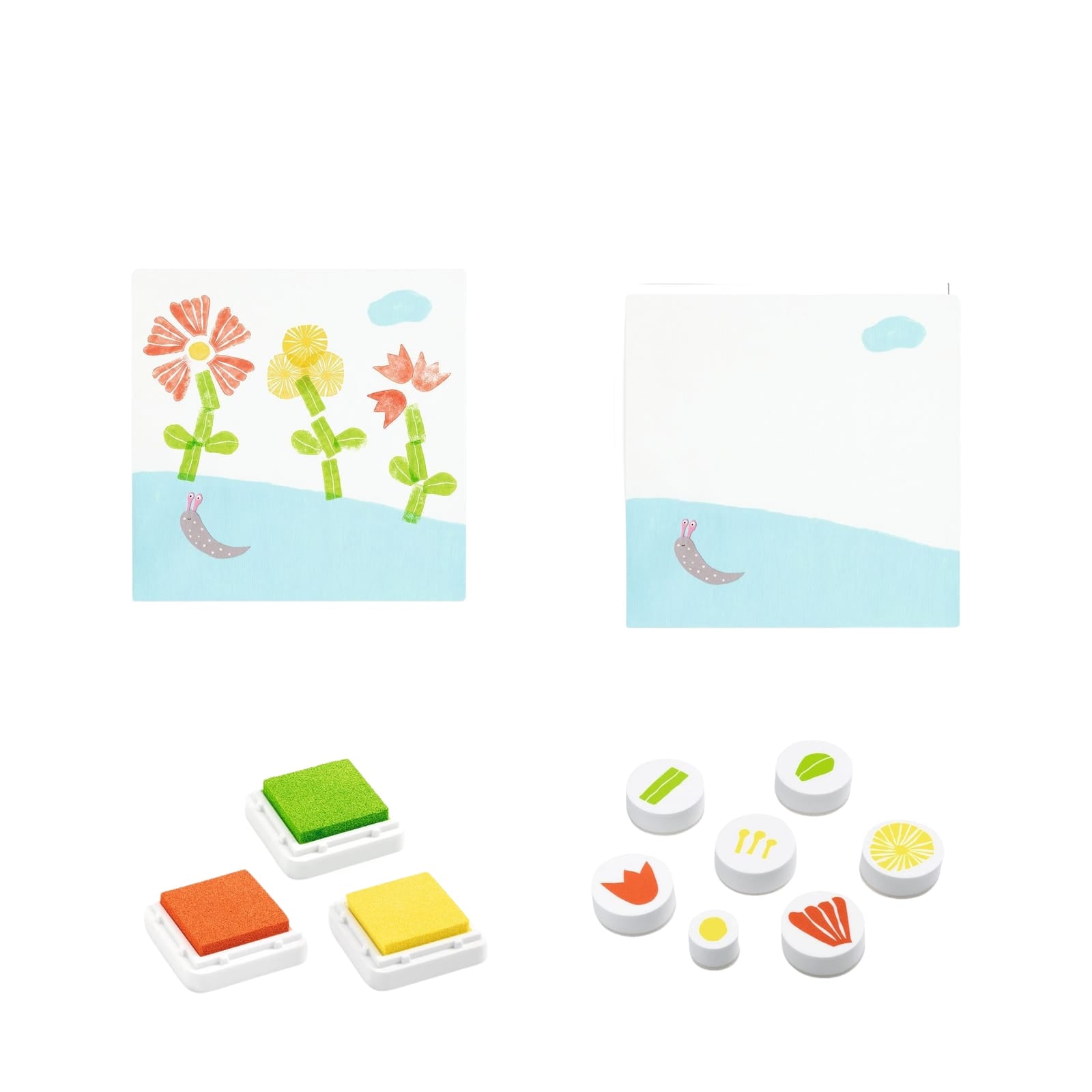 Stamping Craft Set - With Flowers