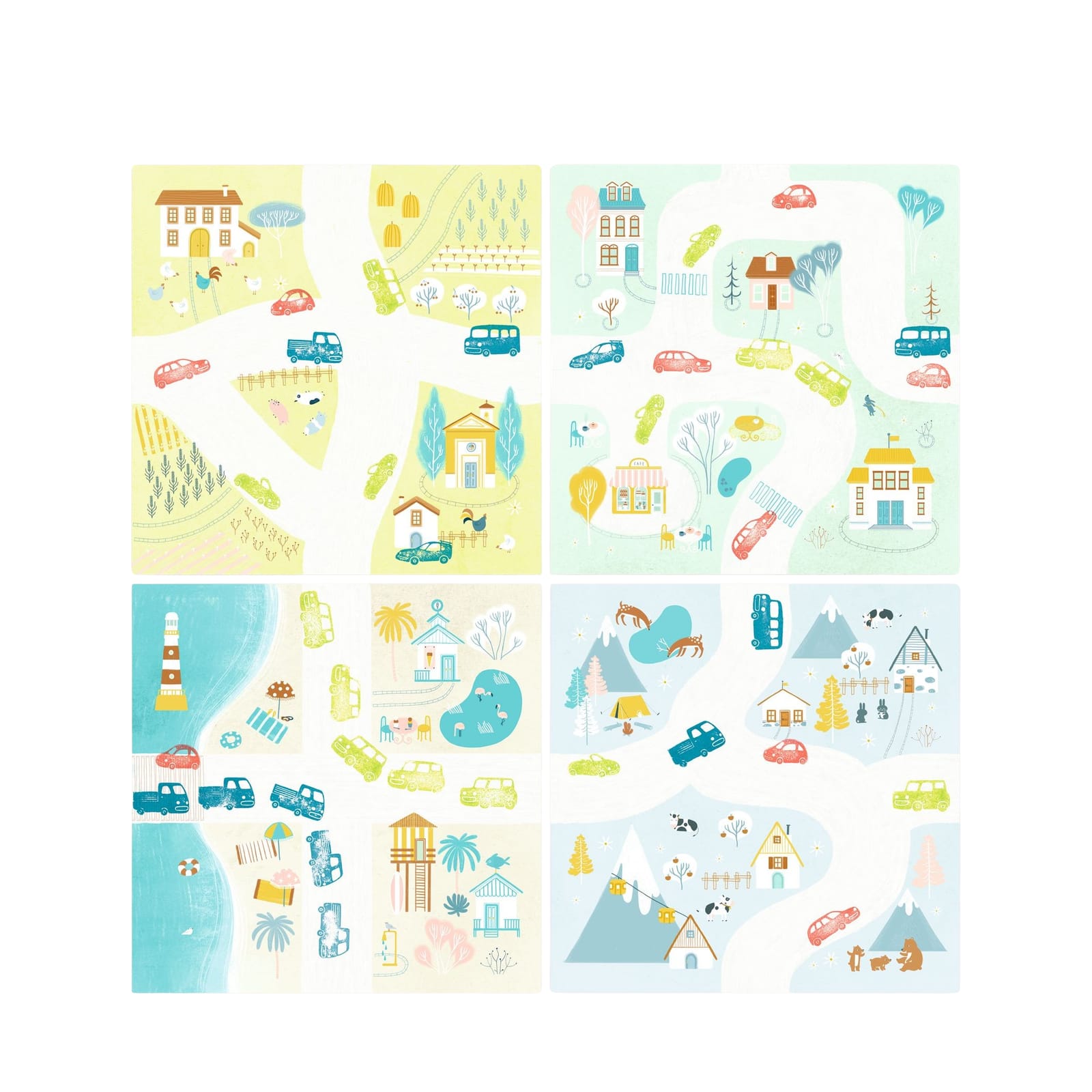Stamping Craft Set - Traffic