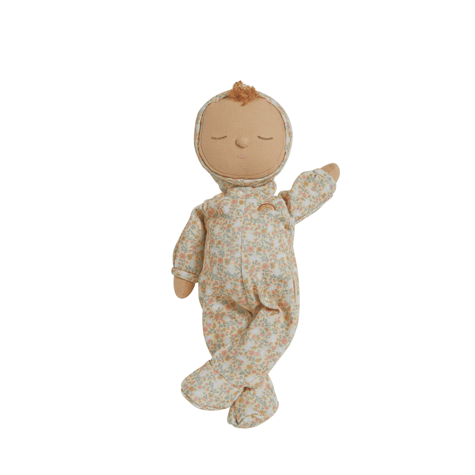 Dozy Dinkum Doll - Custard Garden Floral