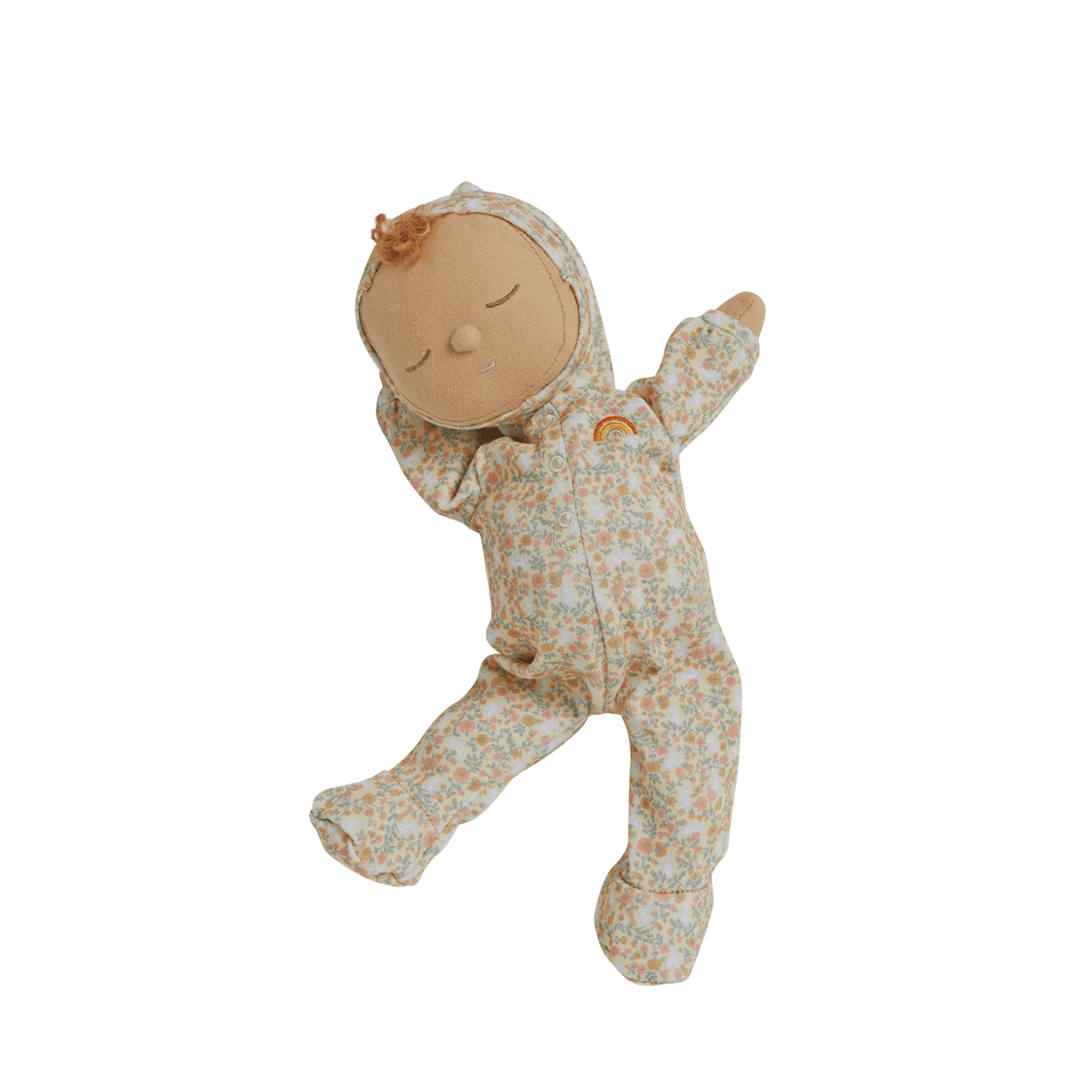 Dozy Dinkum Doll - Custard Garden Floral