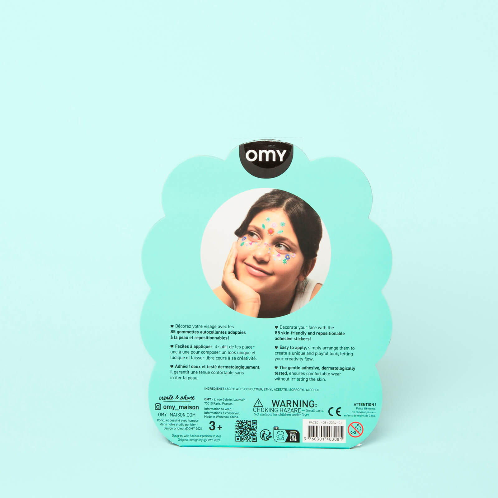Face Stickers - Flower