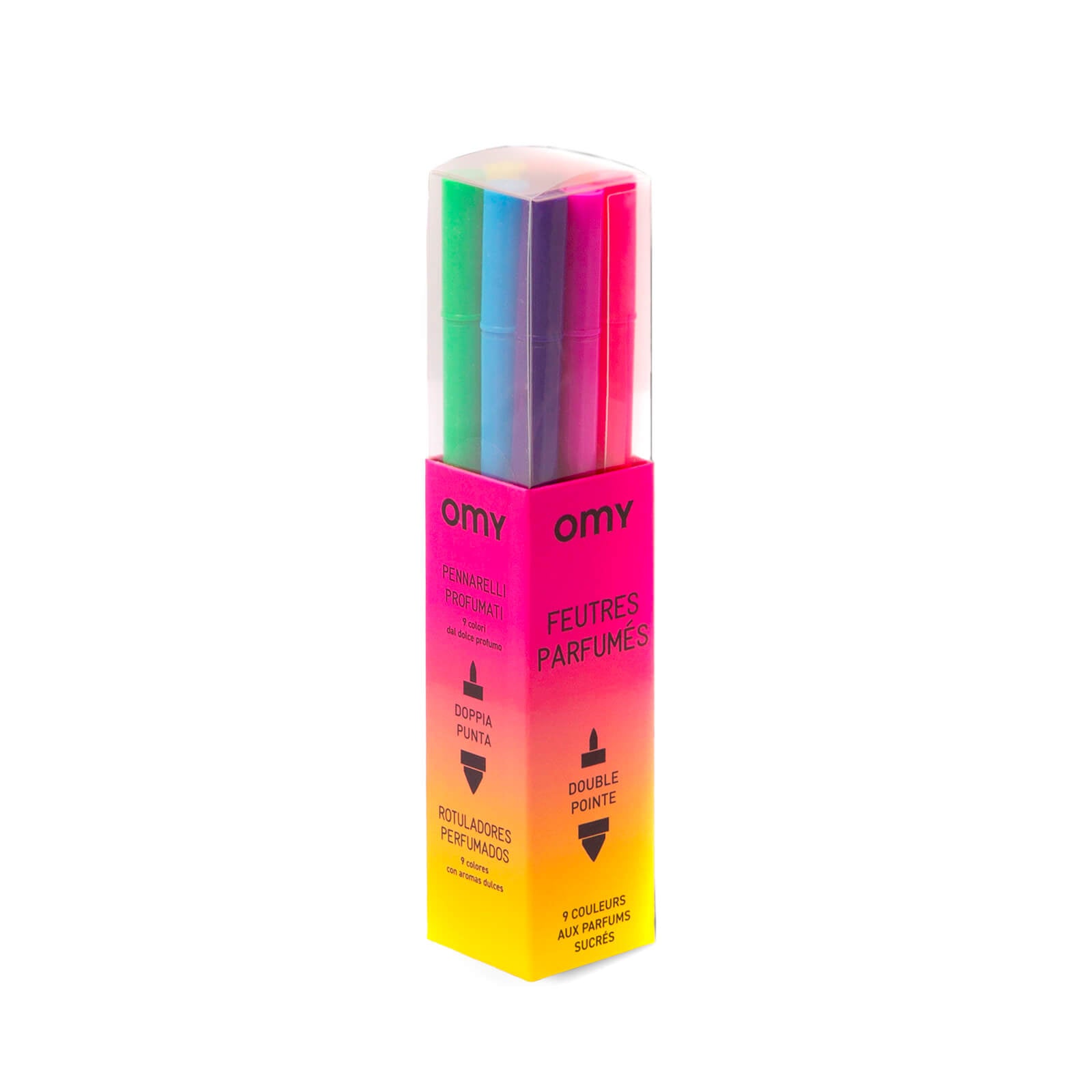 9 Scented Markers