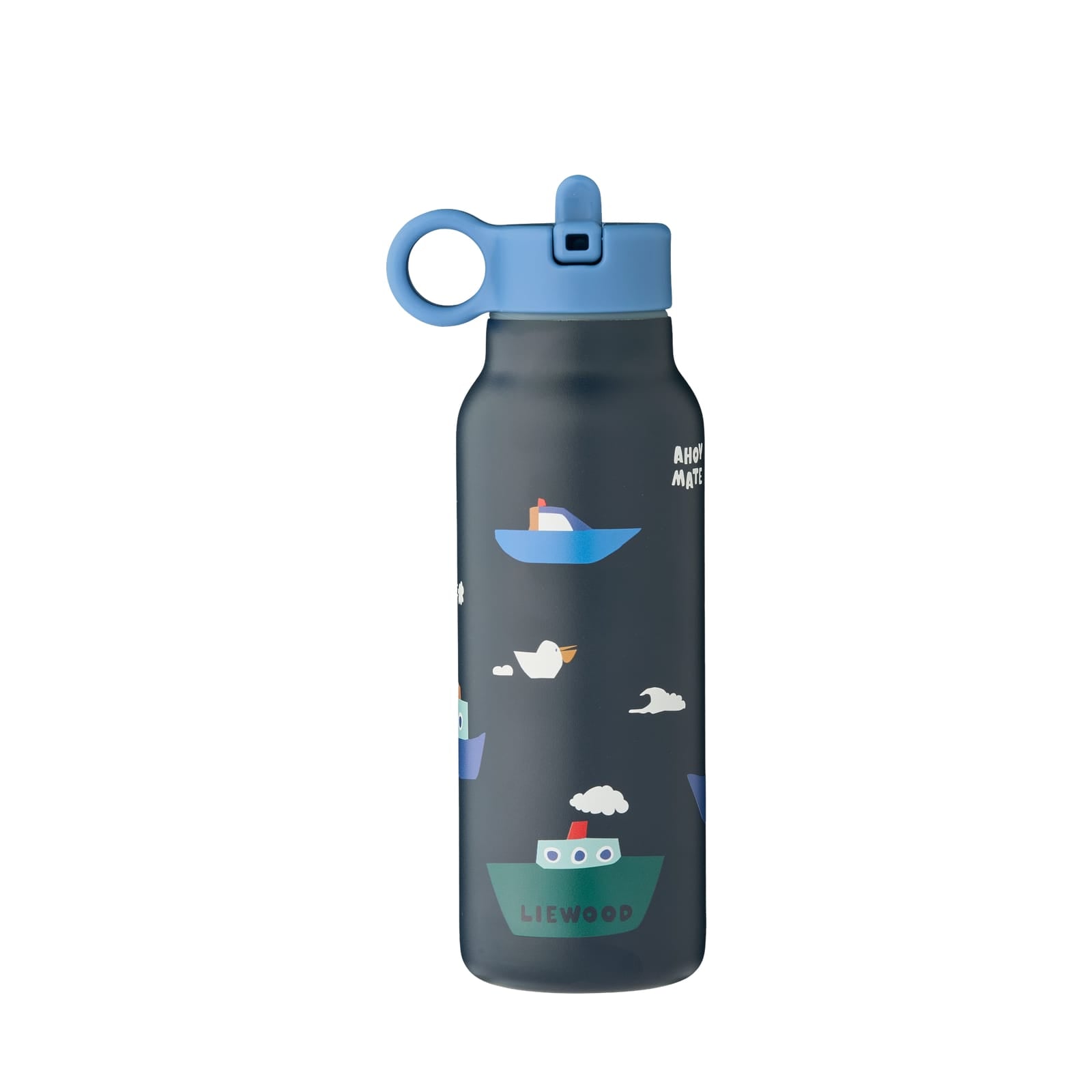 Falk Water Bottle 350ml - Sailing Classic Navy