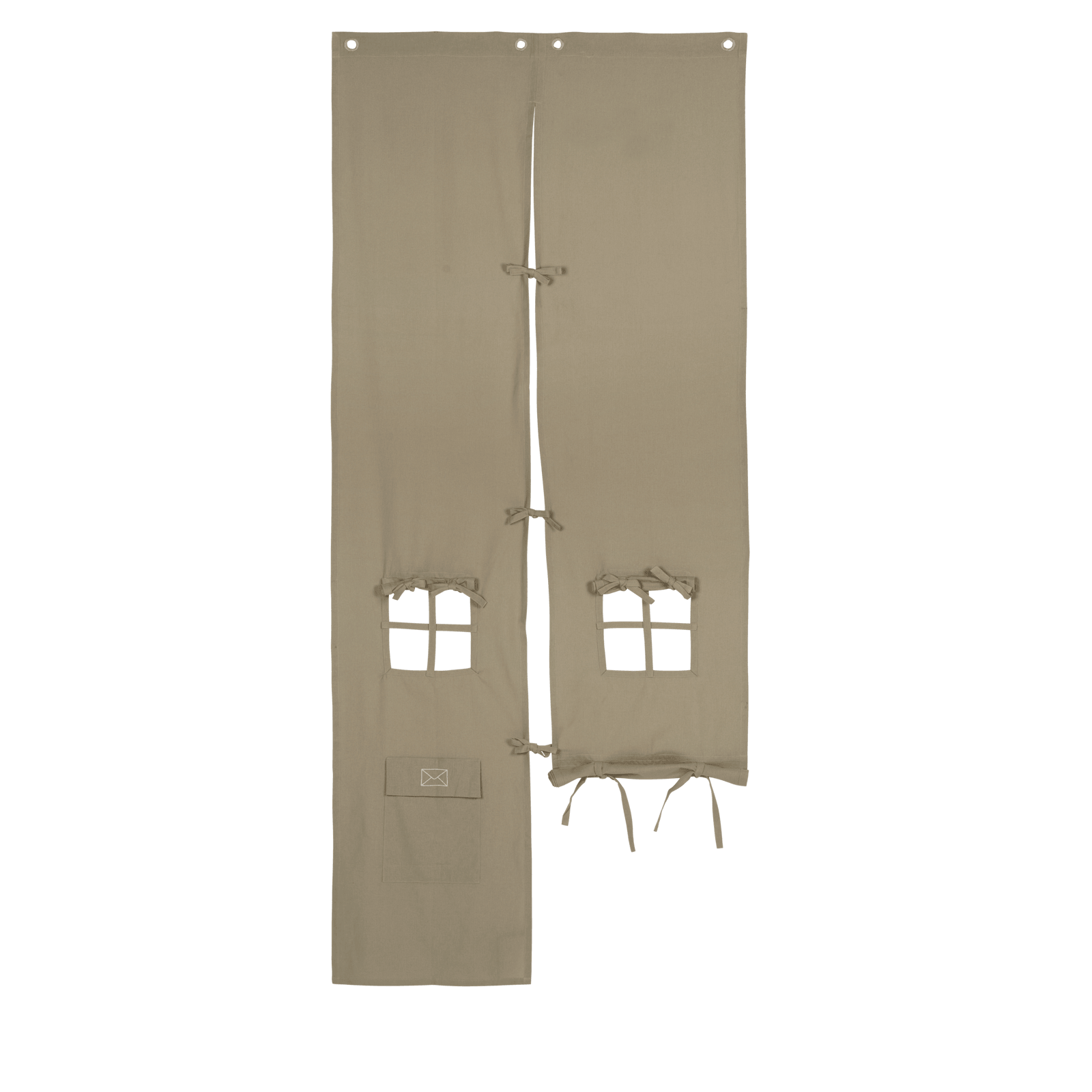 Settle Door Curtain - Green