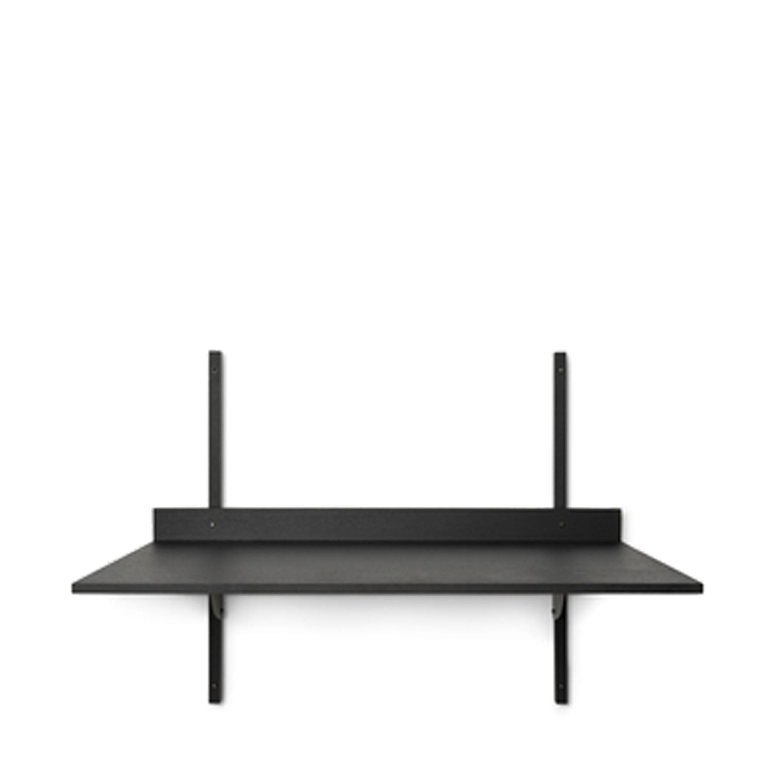 Sector Desk - Black Ash/Black Brass