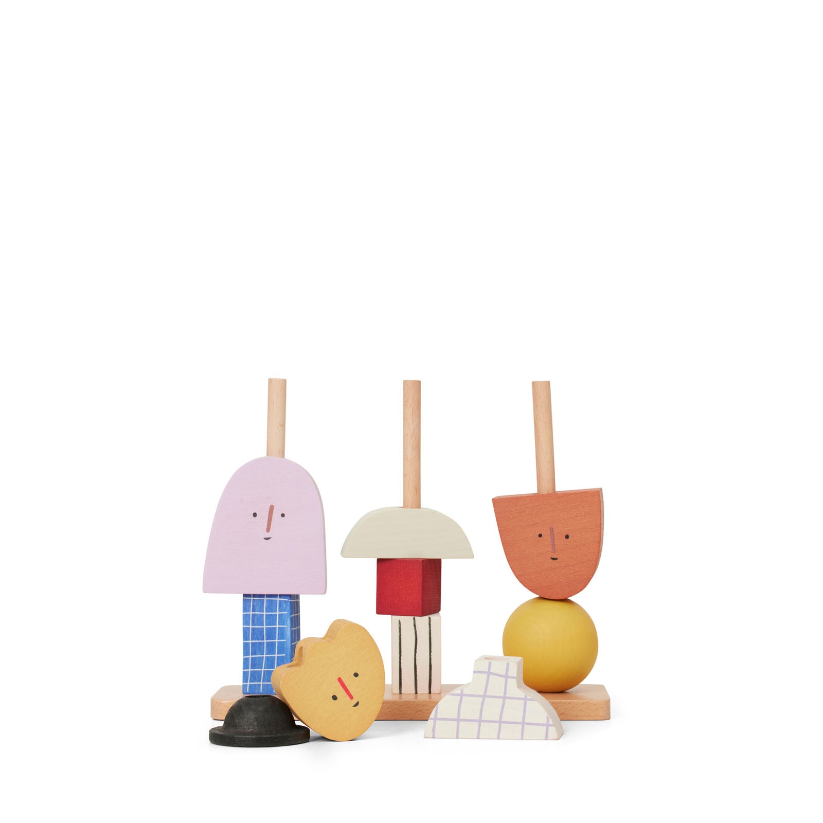 Character Stacking Blocks - Multi