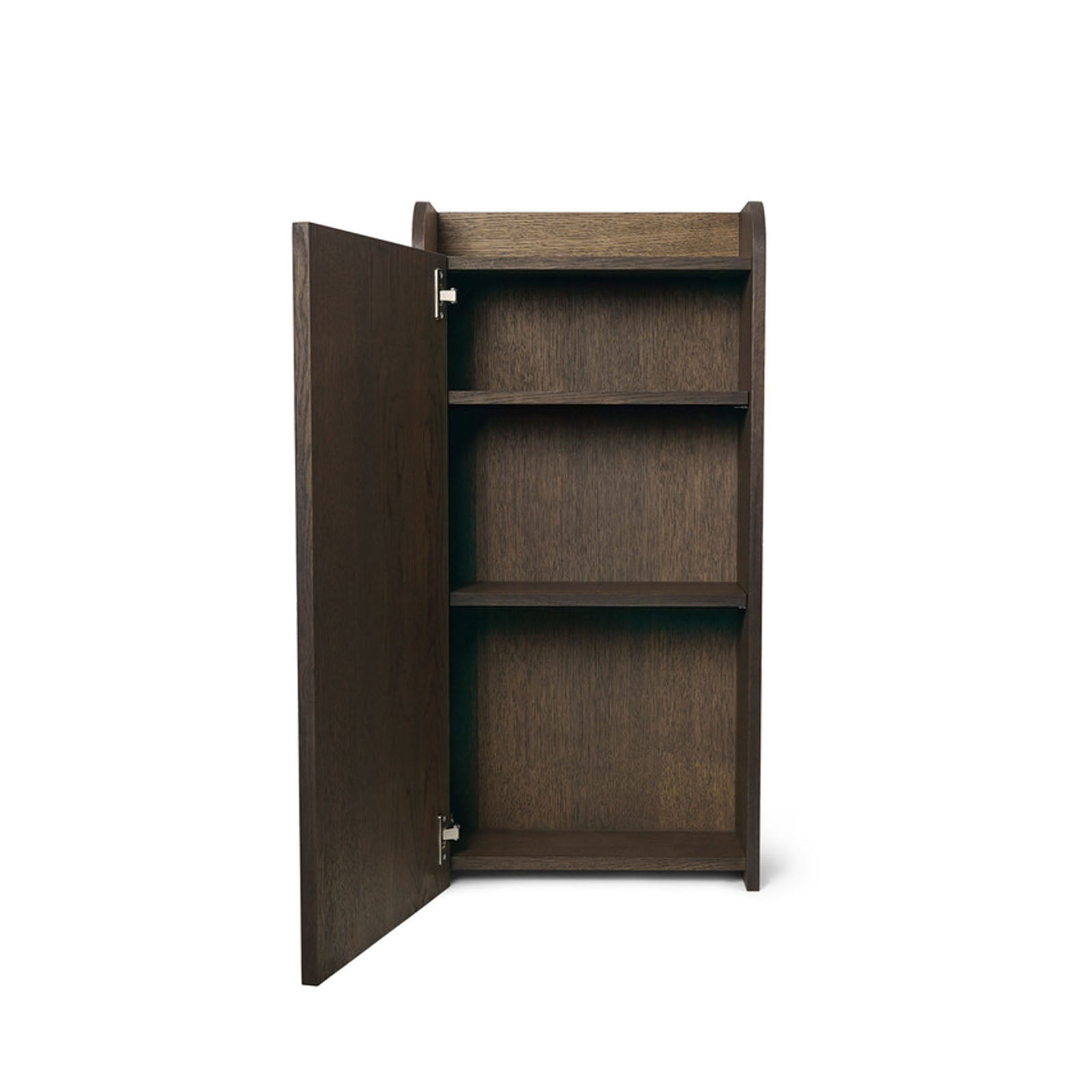 Sill Wall Cabinet - Dark Stained Oak