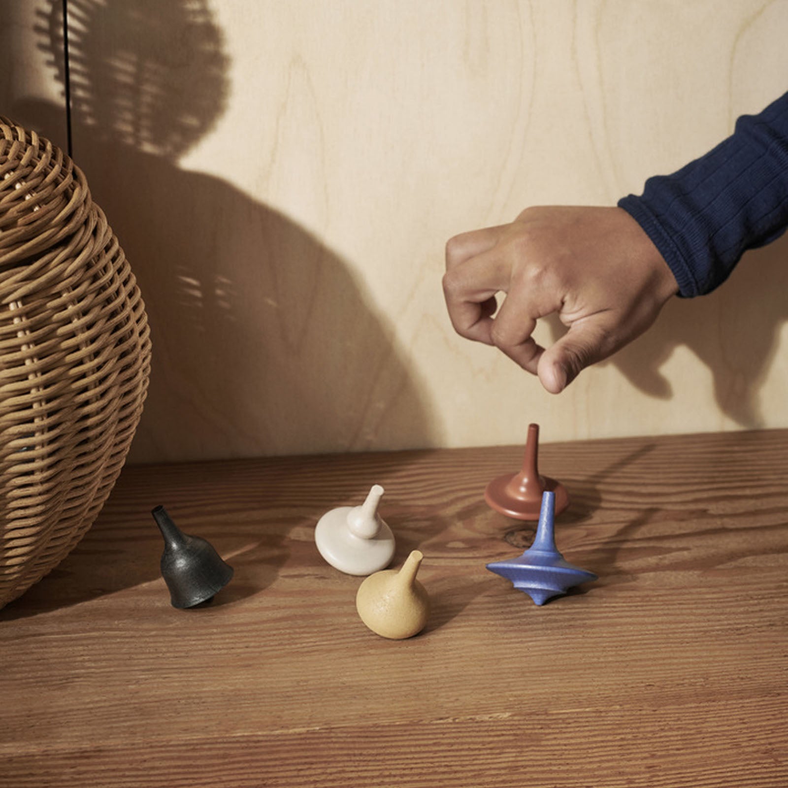 5 Spin Tops - Multi