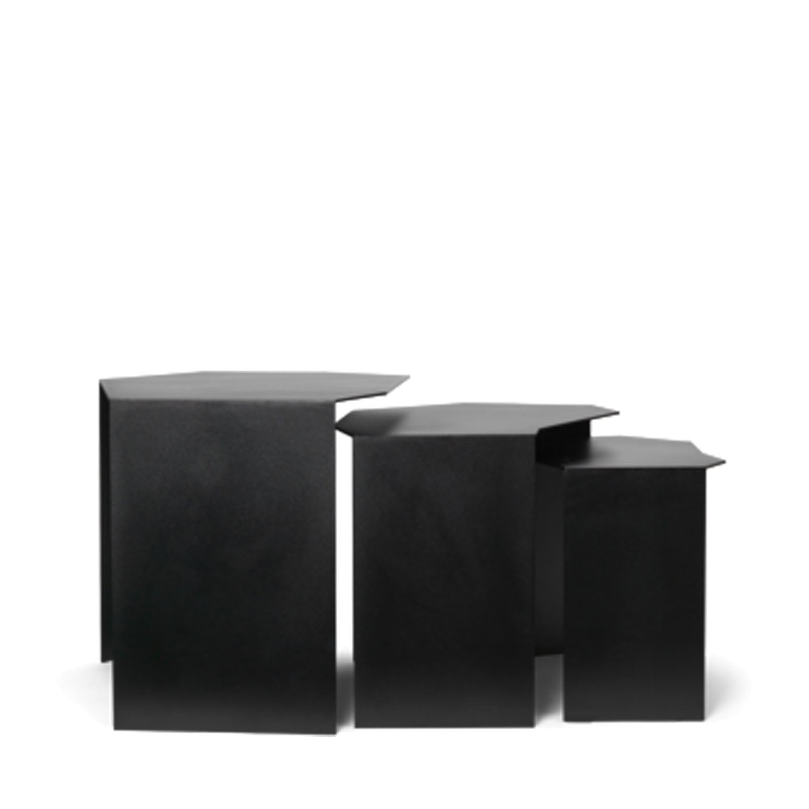 Shard Cluster Tables - Set of 3 - Black