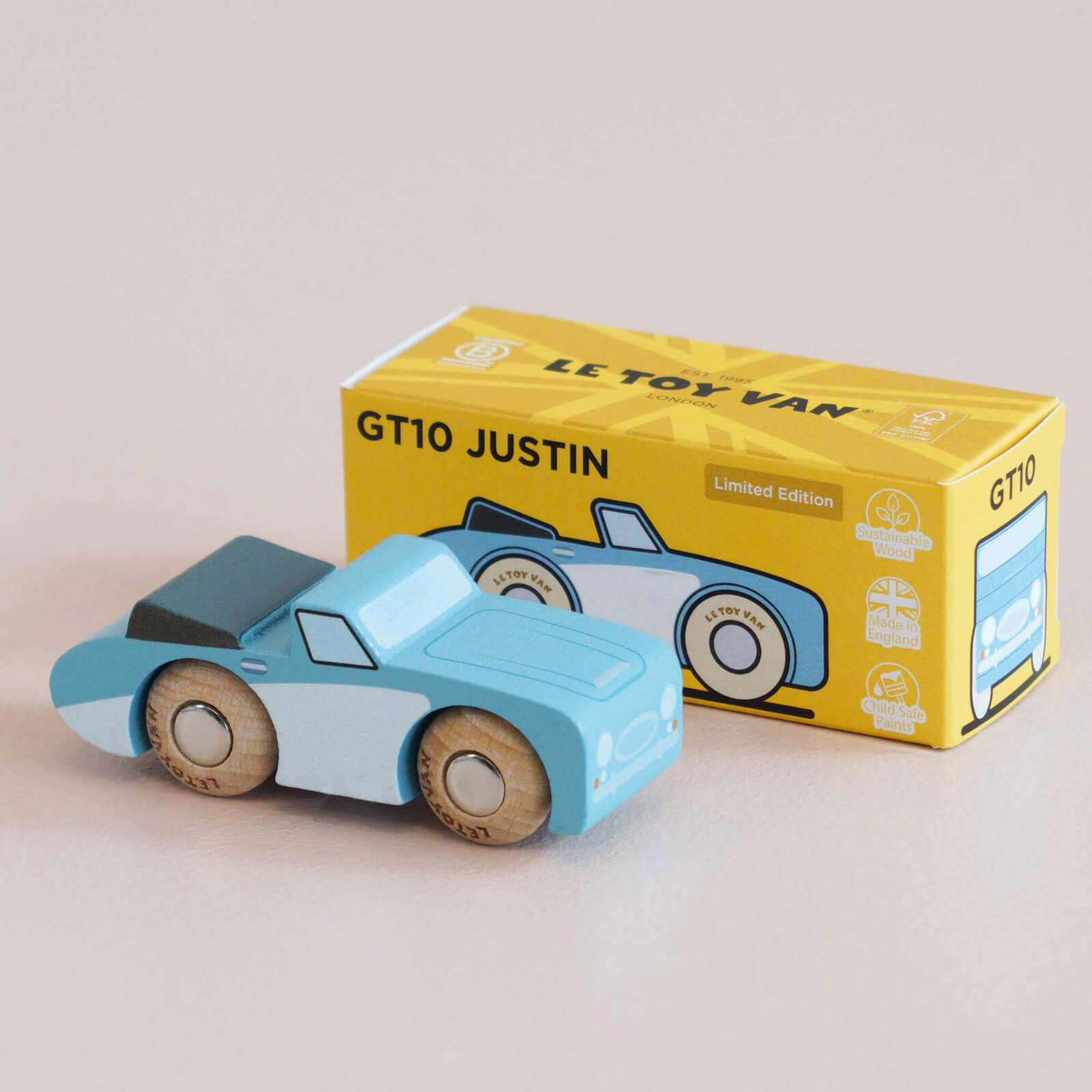 Wooden Car - GT10 Justin