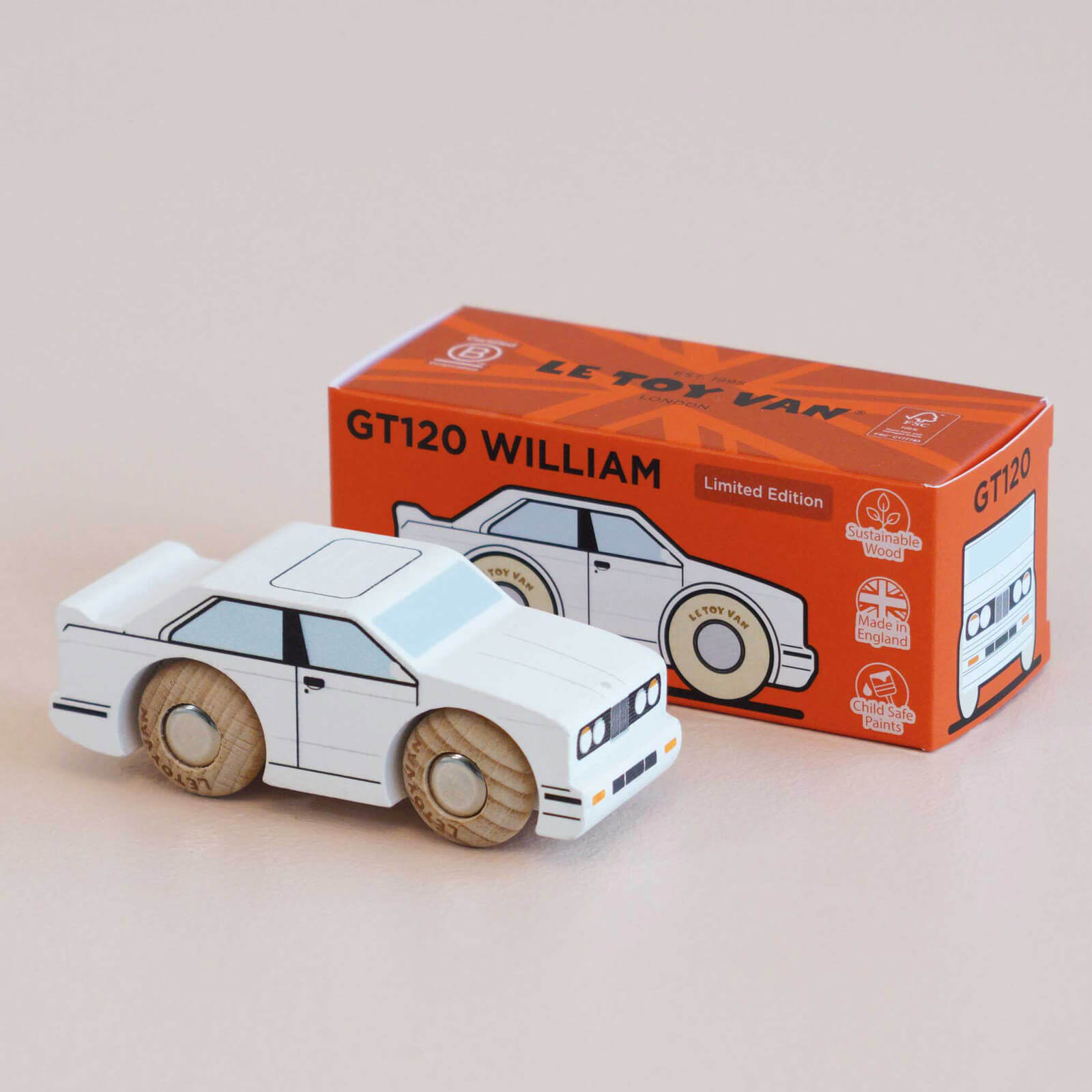 Wooden Car - GT120 William