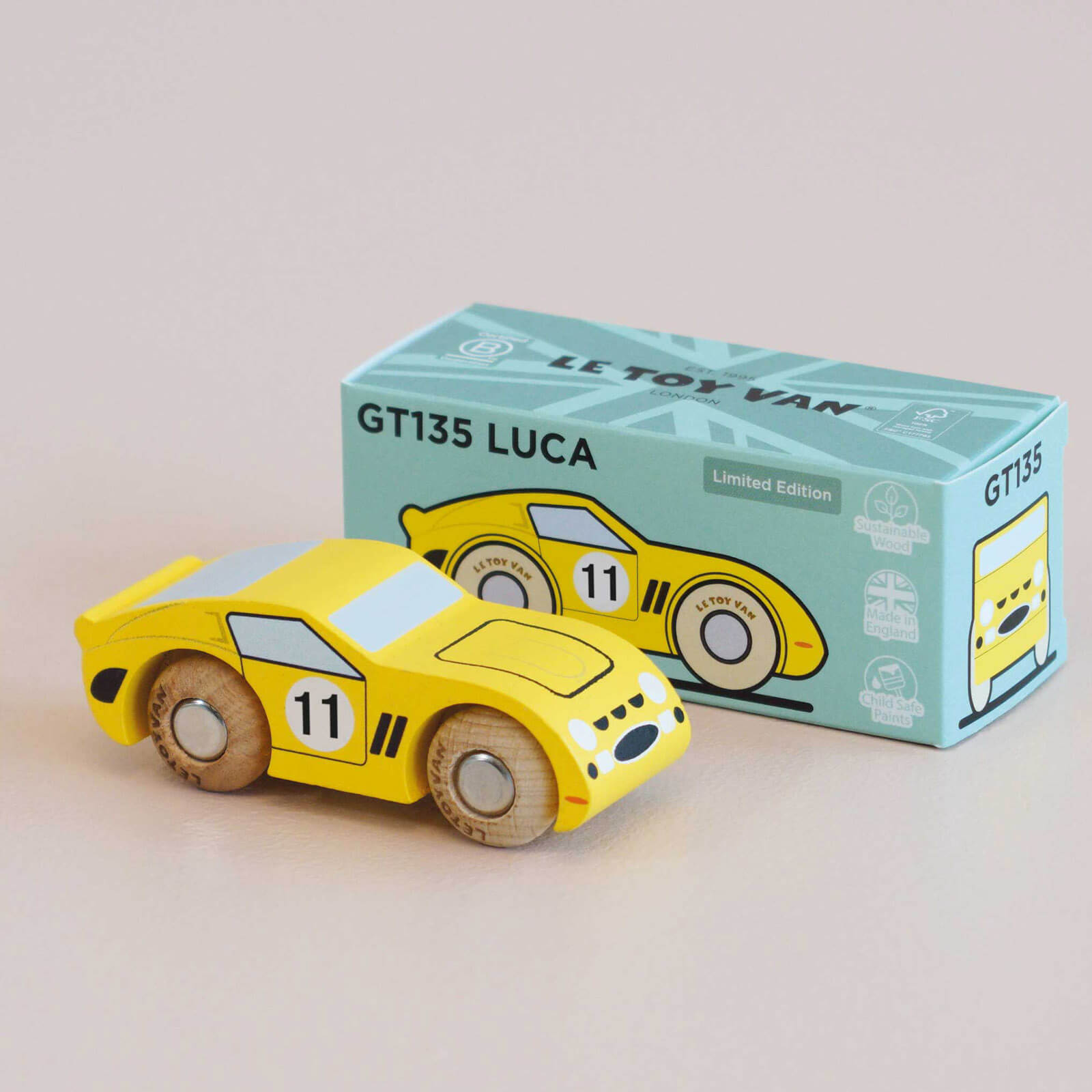 Wooden Car - GT135 Luca