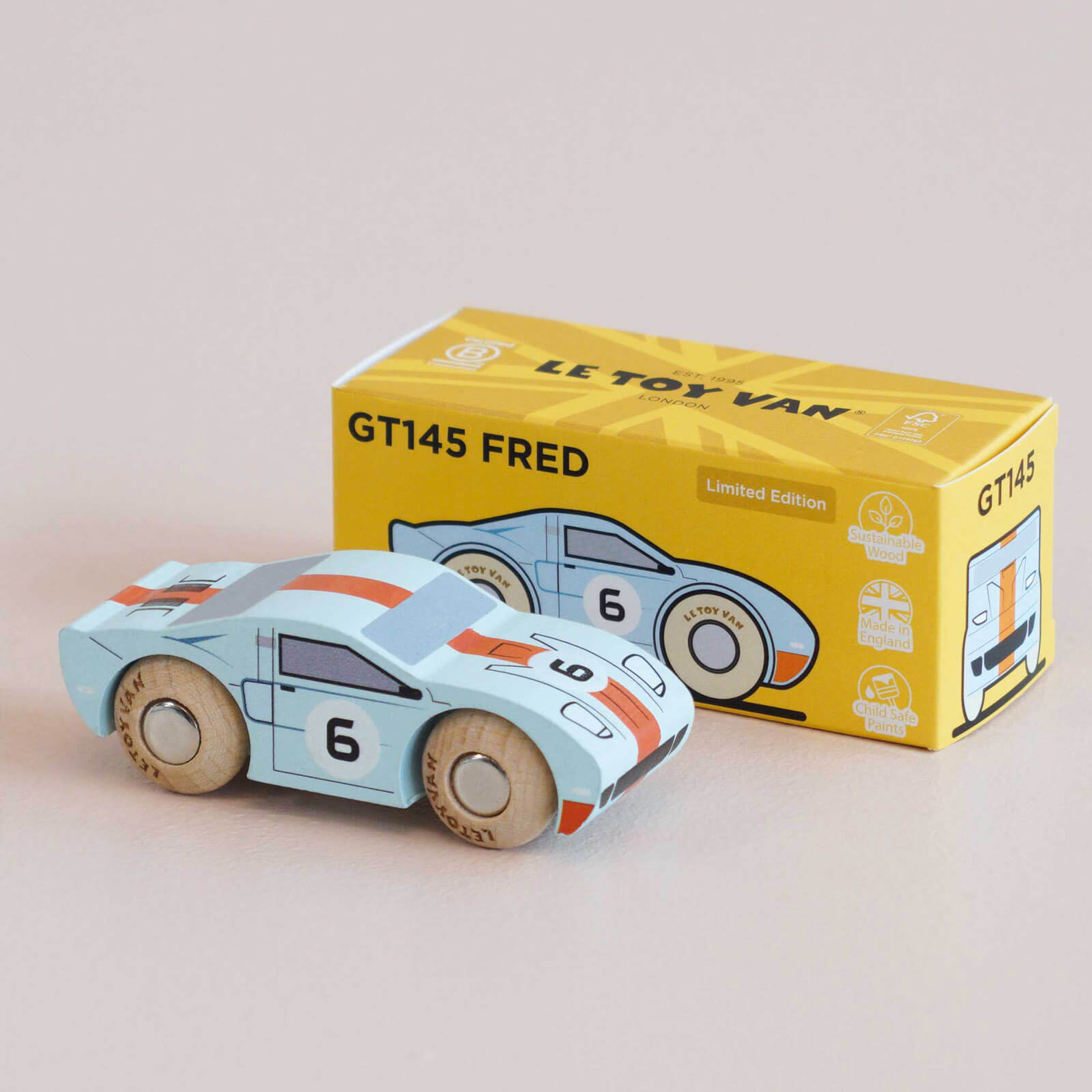 Wooden Car - GT145 Fred