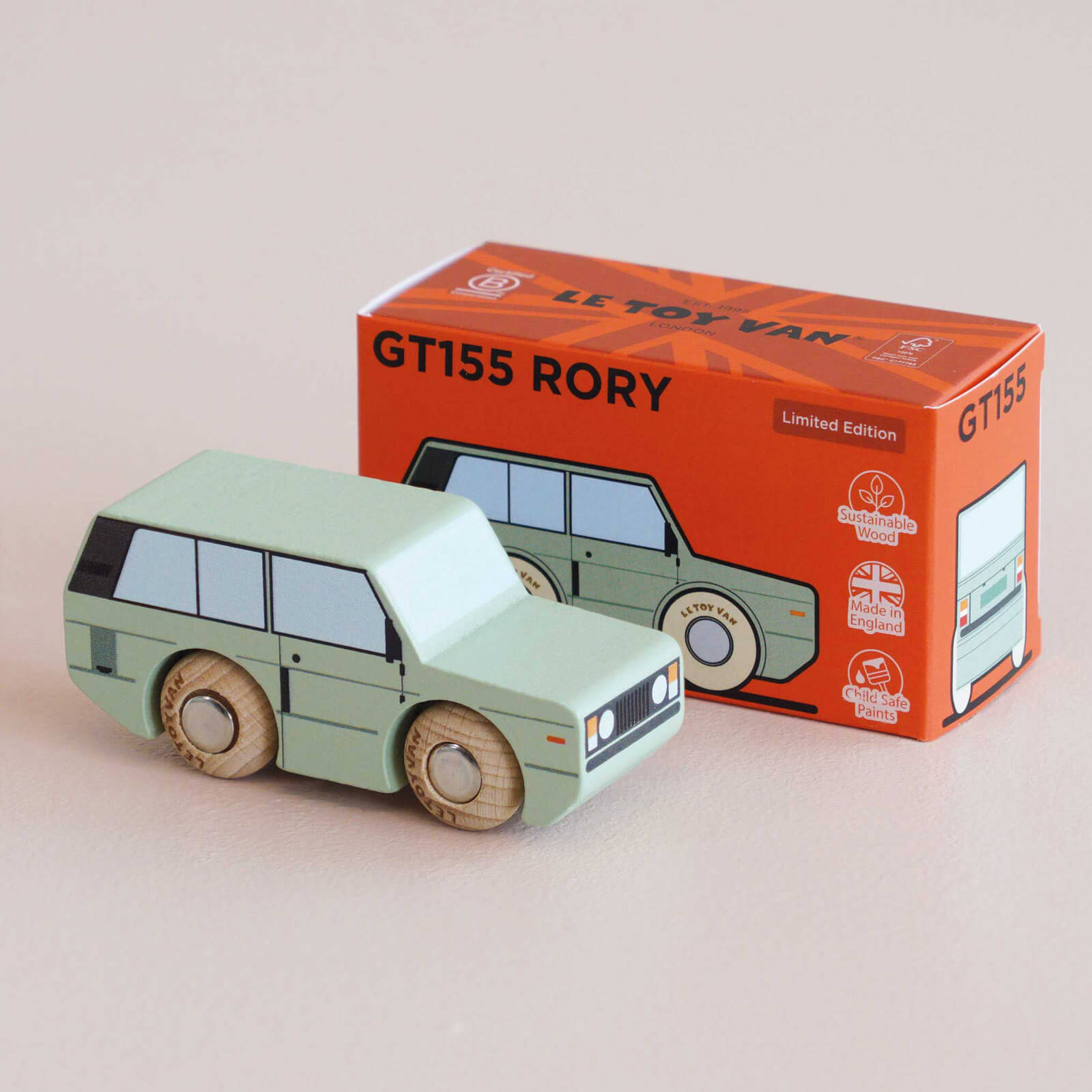 Wooden Car - GT155 Rory