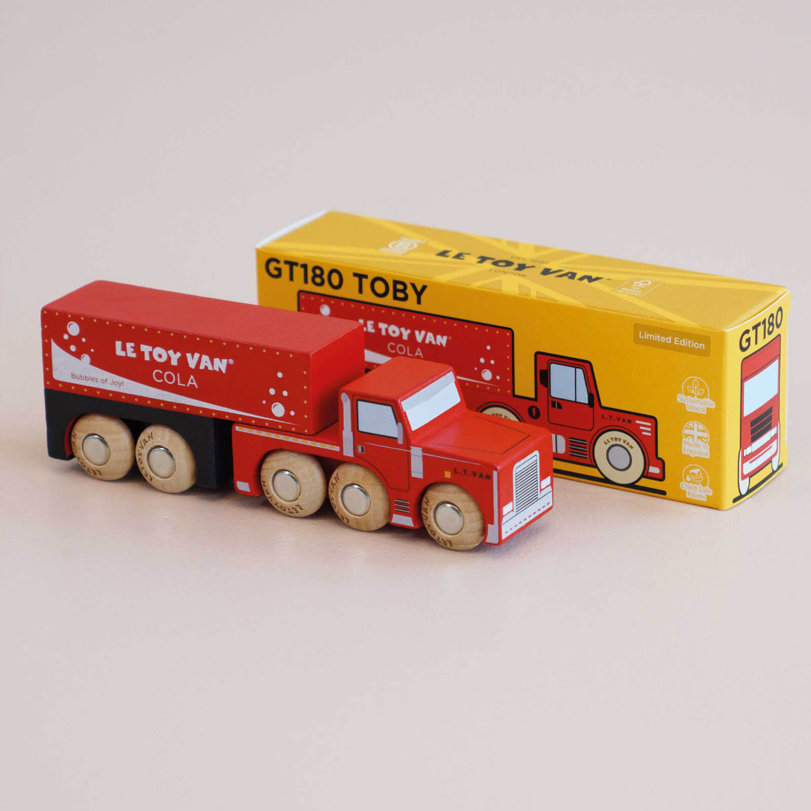 Wooden Cola Truck - GT180 Toby