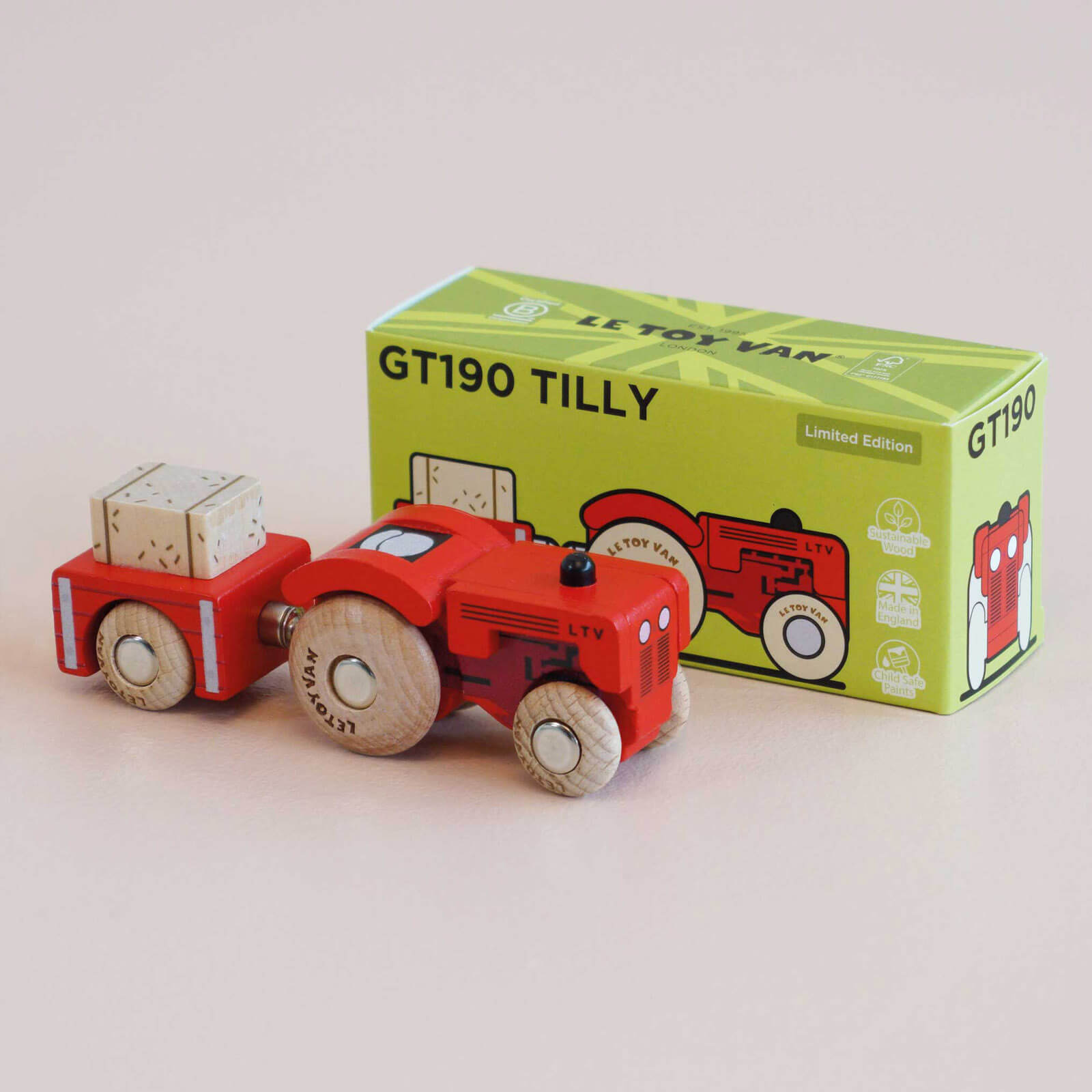 Wooden Tractor - GT190 Tilly