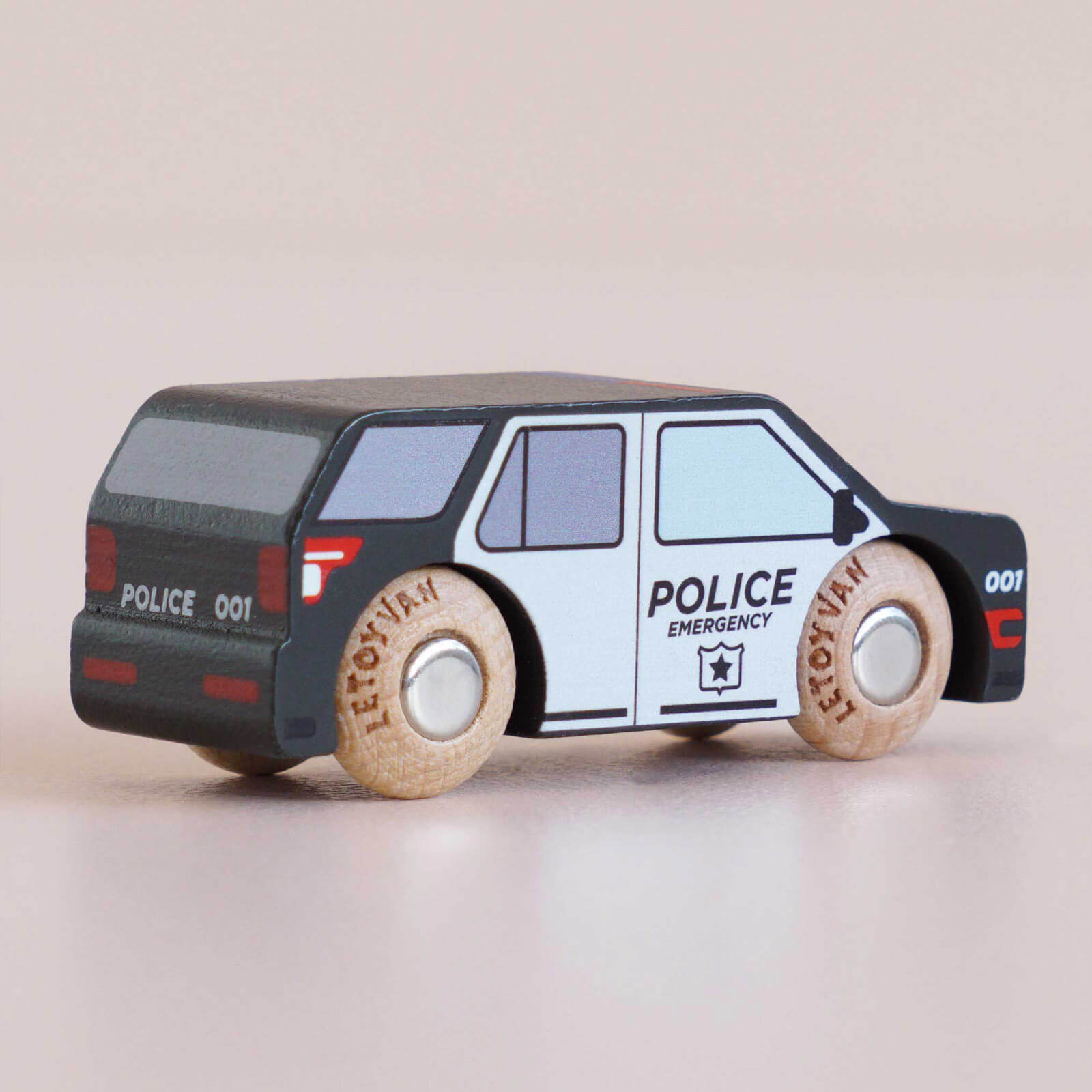 Wooden Police Car - GT260 Liberty