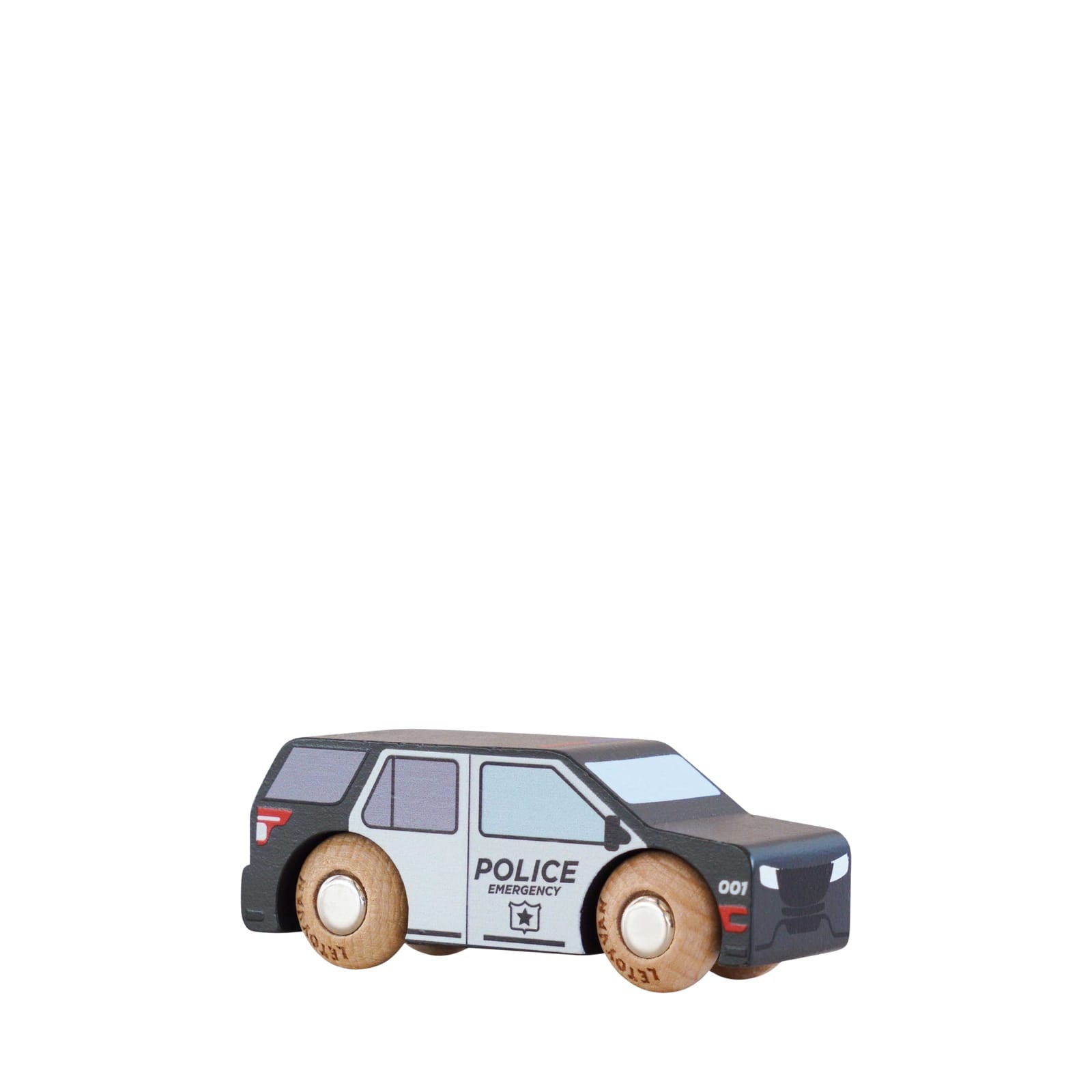 Wooden Police Car - GT260 Liberty