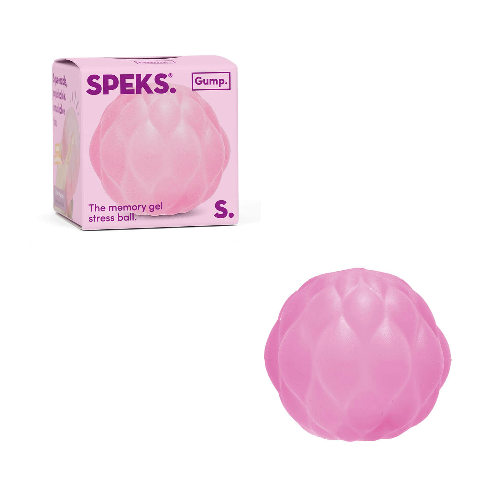 Gump Surface Stress Ball - Moon Jelly Quilt