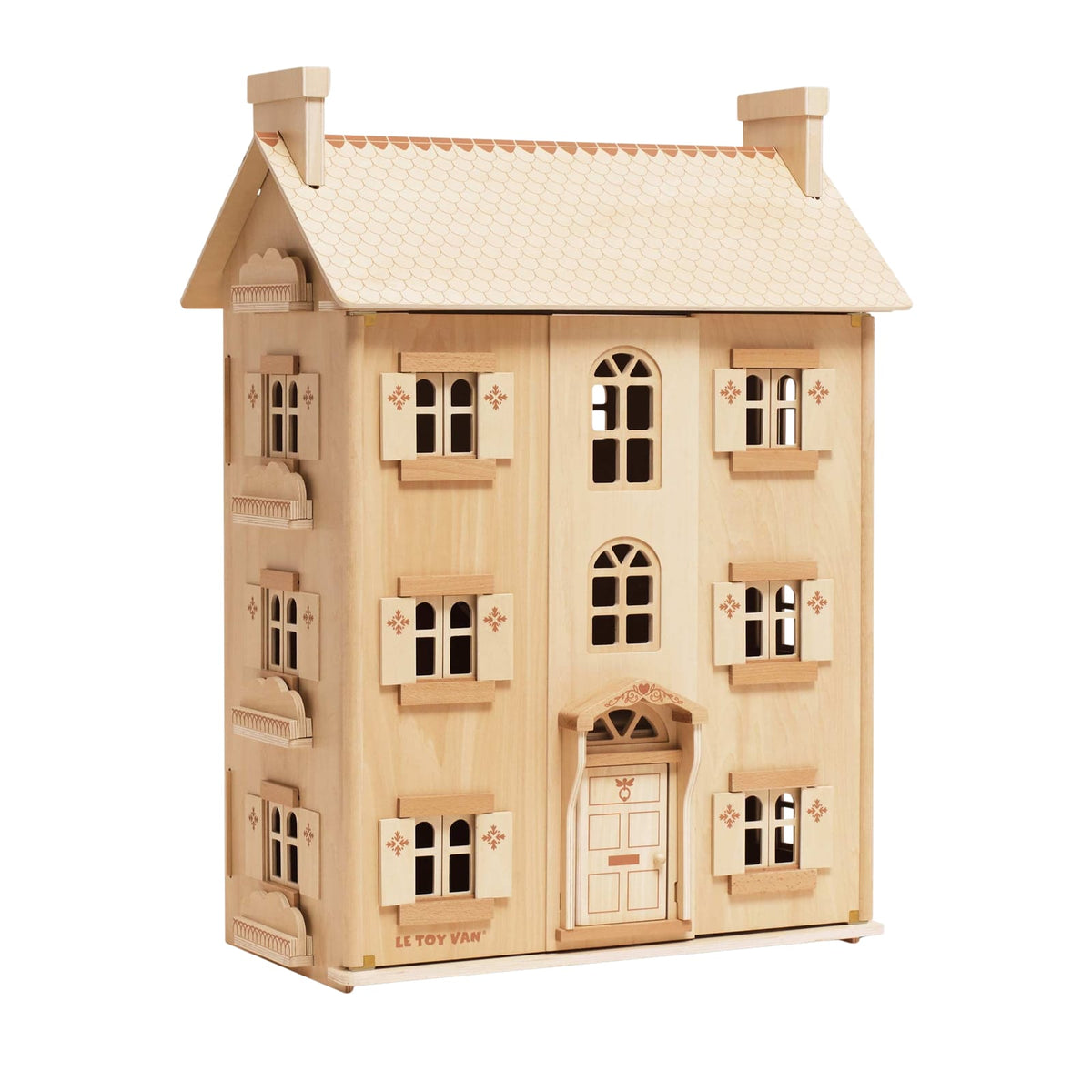 The Grand Natural Wooden Doll House