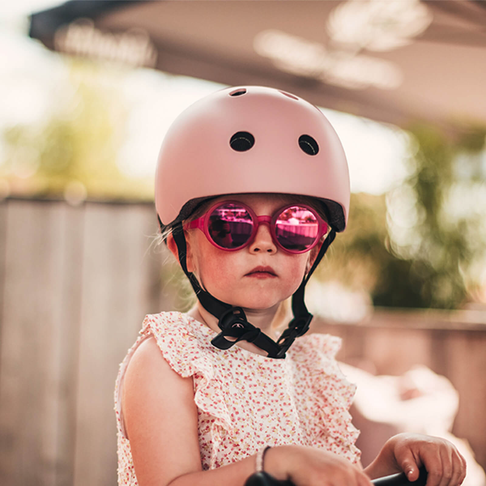 S-M Helmet - Rose
