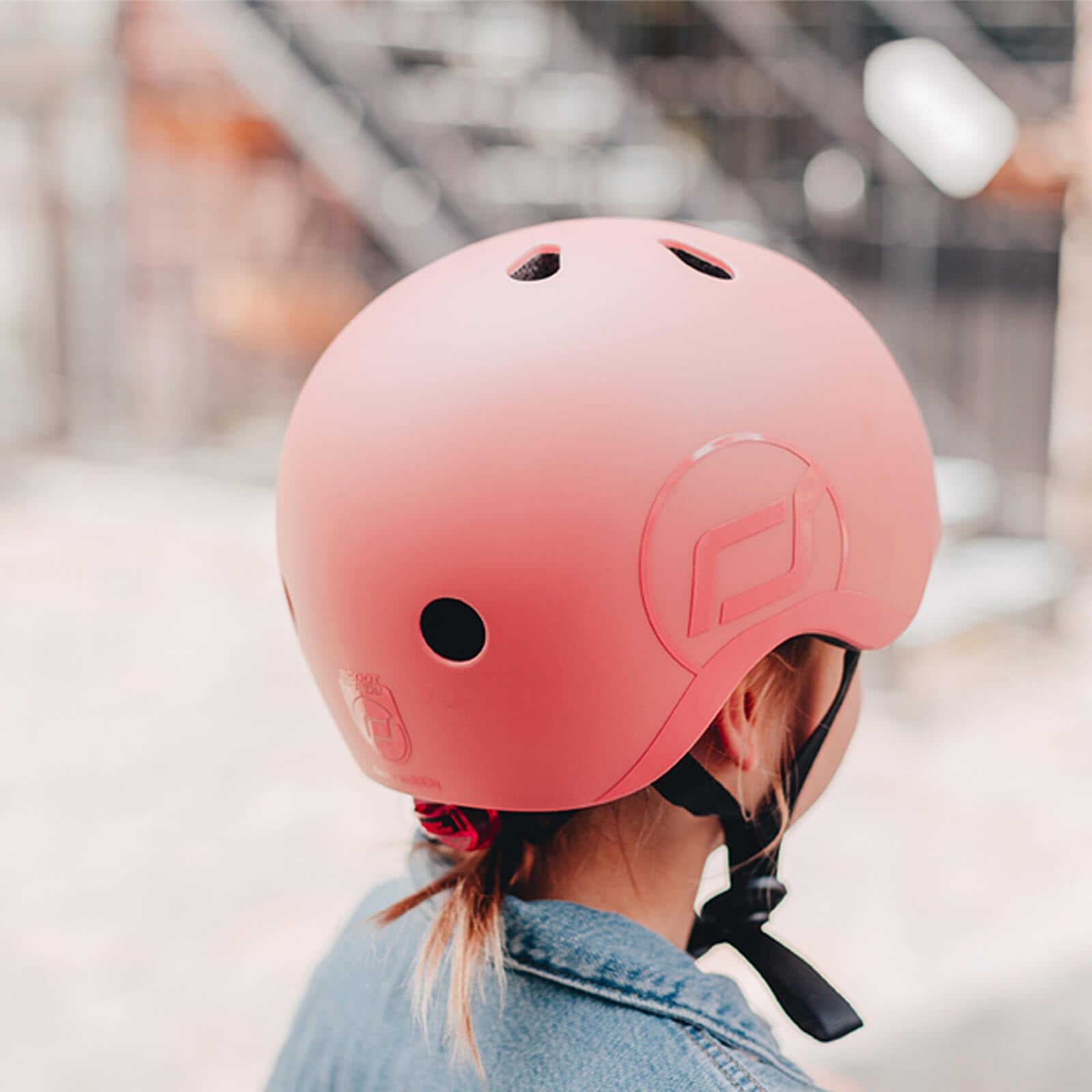 S-M Helmet - Peach