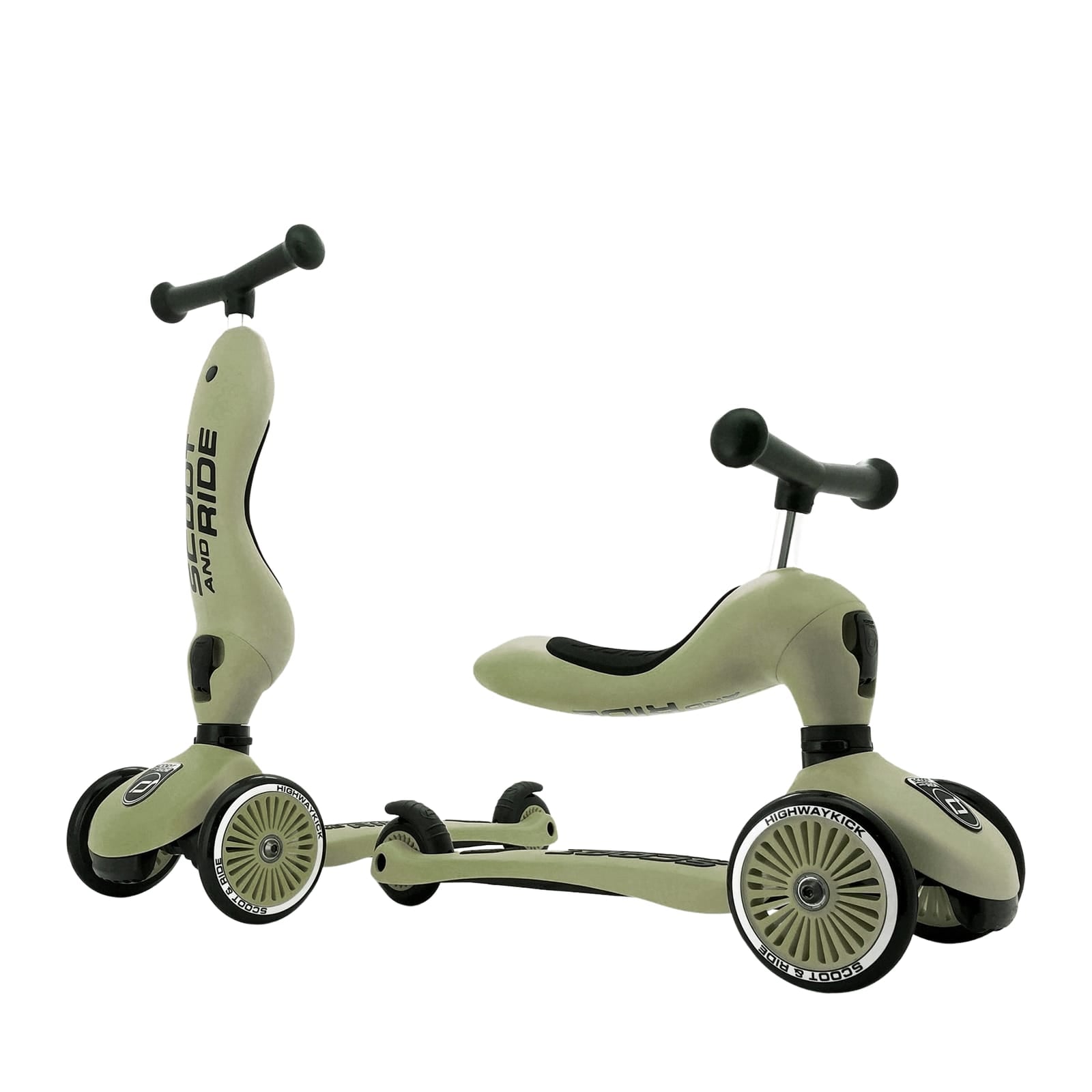 Highwaykick 1 Scooter - Olive