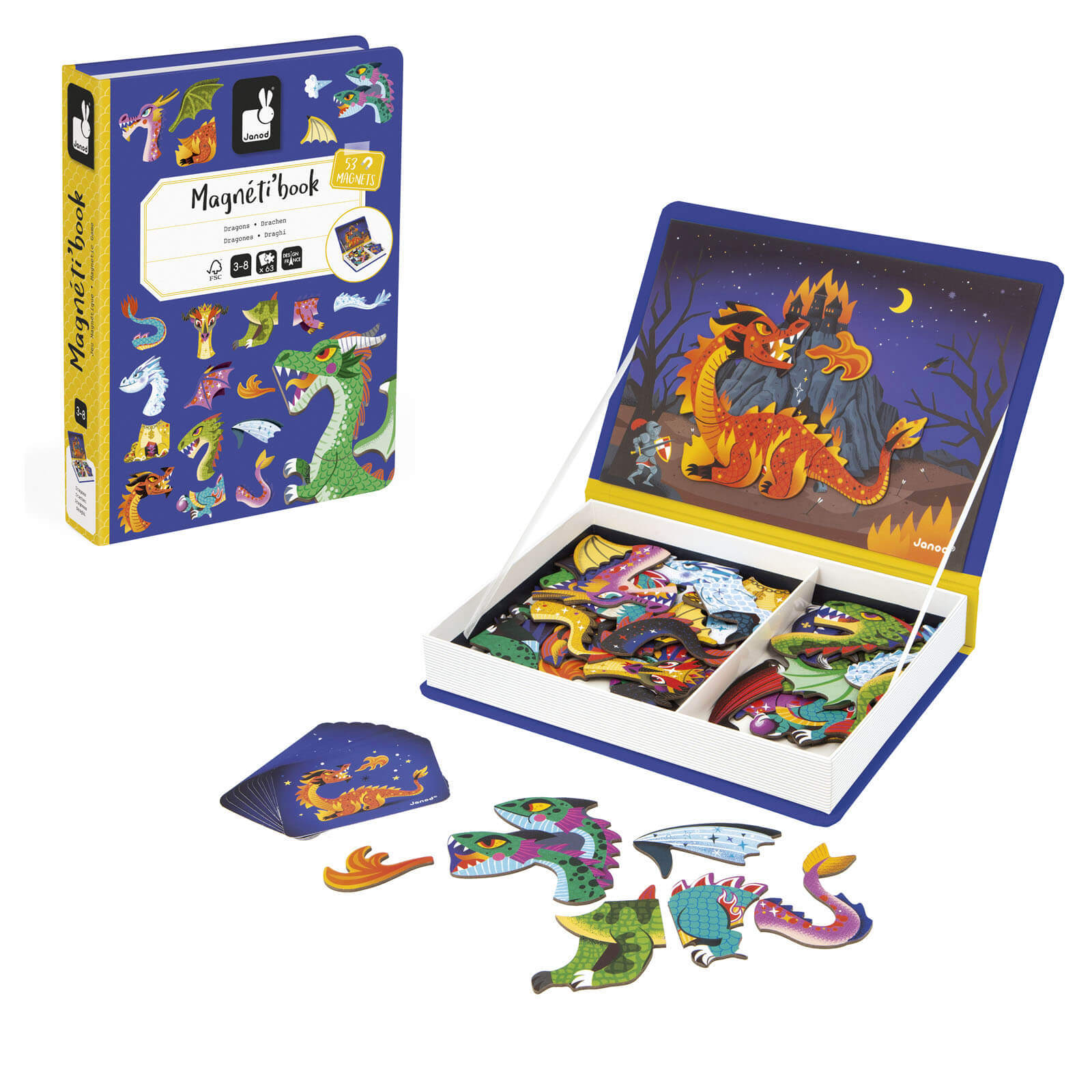 Magnetic Book - Dragons