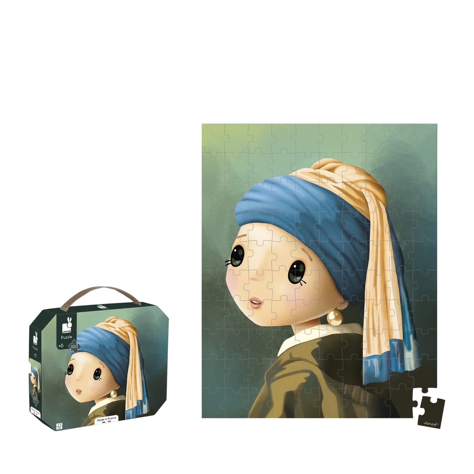 100 Piece Puzzle - Vermeer
