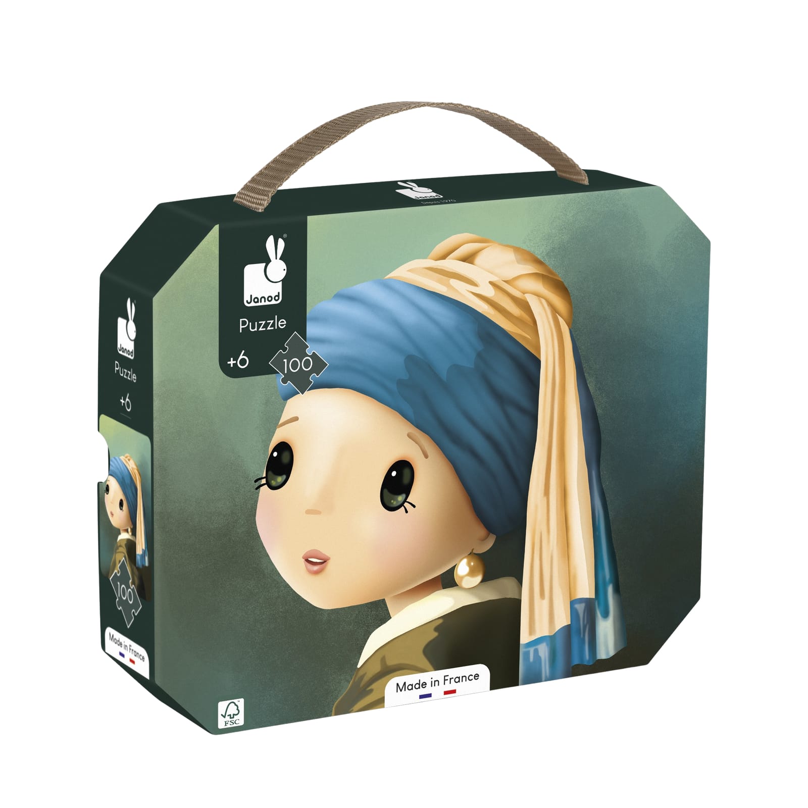 100 Piece Puzzle - Vermeer