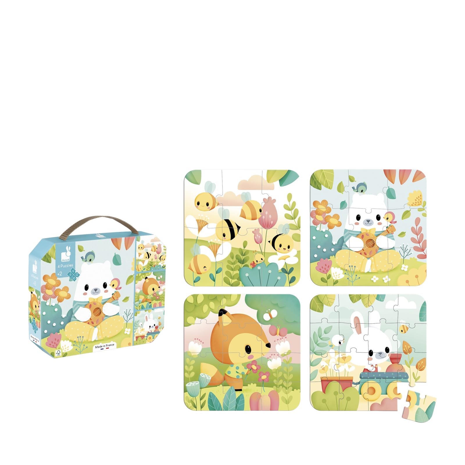 4 Puzzles - Pure Garden Scenes